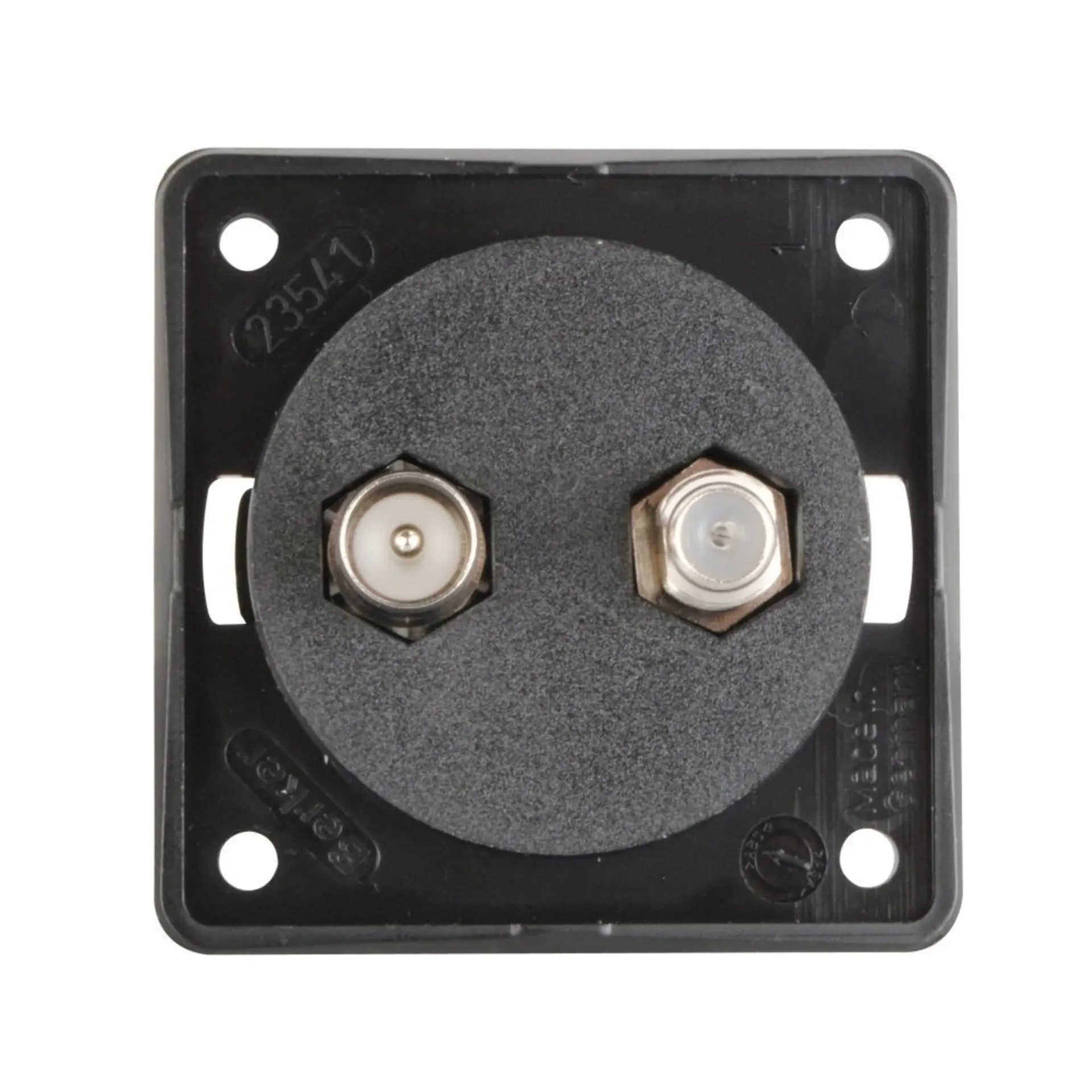Prise TV | SAT Integro, noir mat, SB-verpac