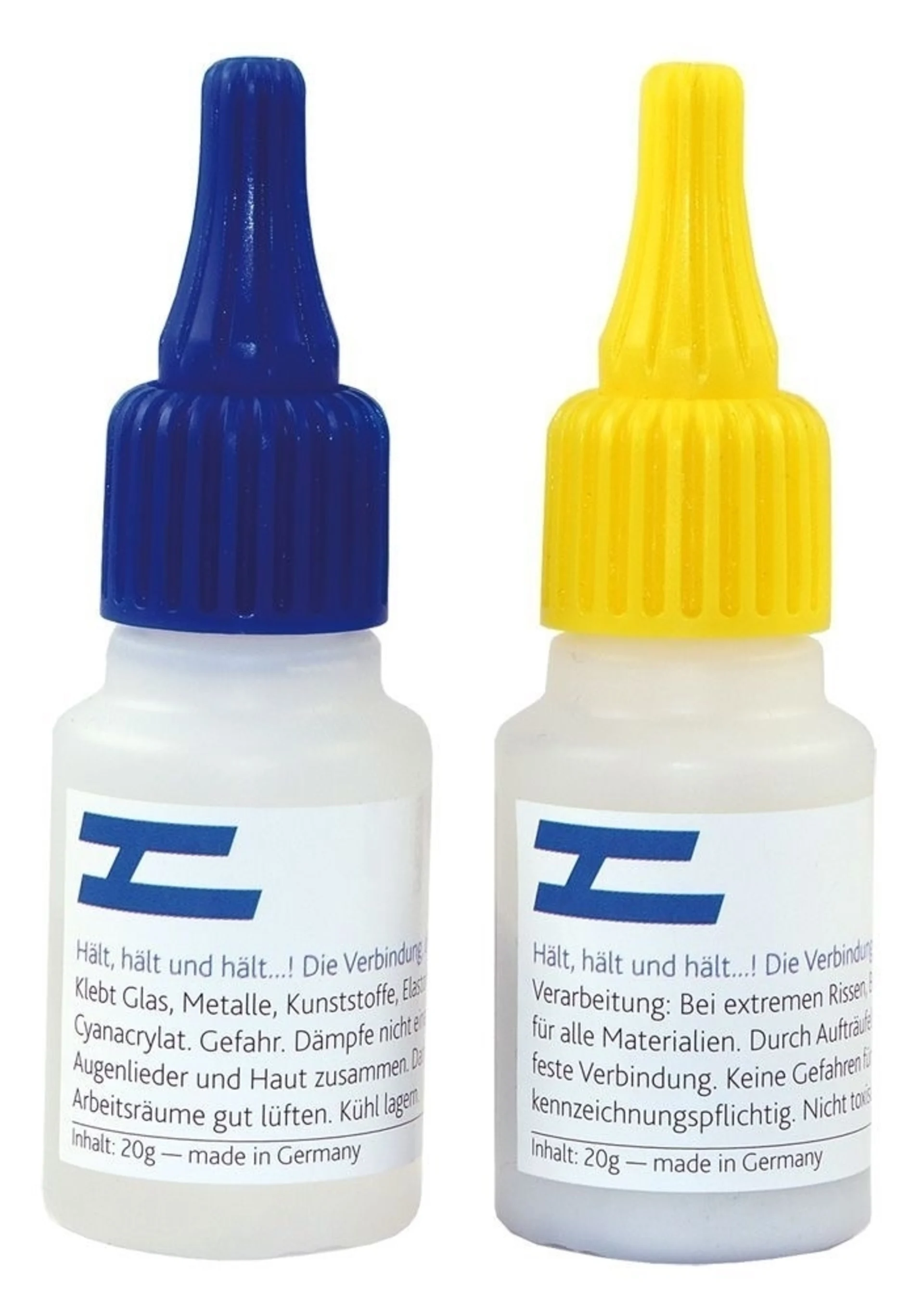 Industrieklebstoff und Granulat im Set 1 x 20g Klebstoff und 1 x 20g Granulat