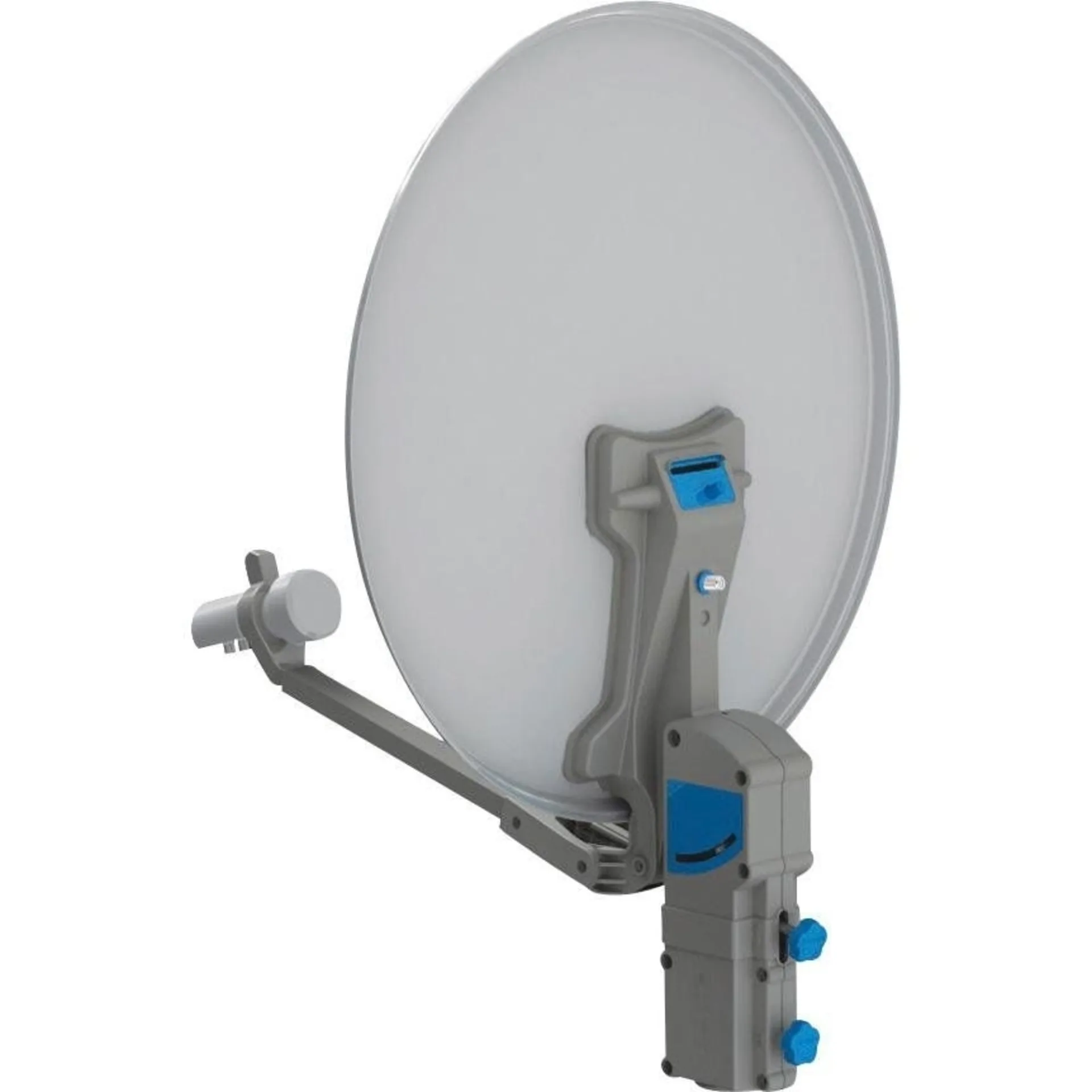 Maxview Precision manuelle Satellitenanlage 65 cm TWIN-LNB