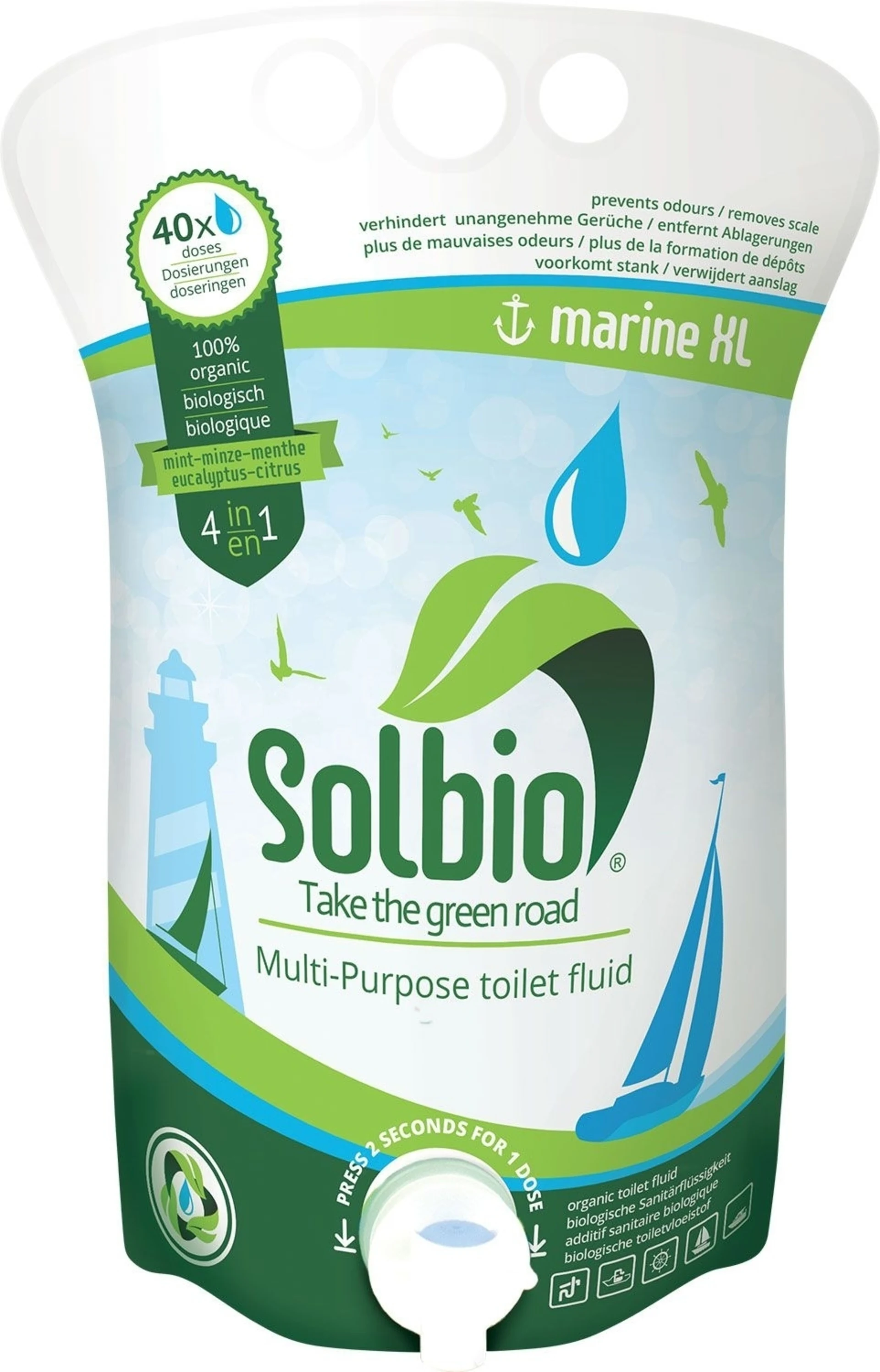 Solbio Marine XL Biologische Sanitärflüssigkeit 1,