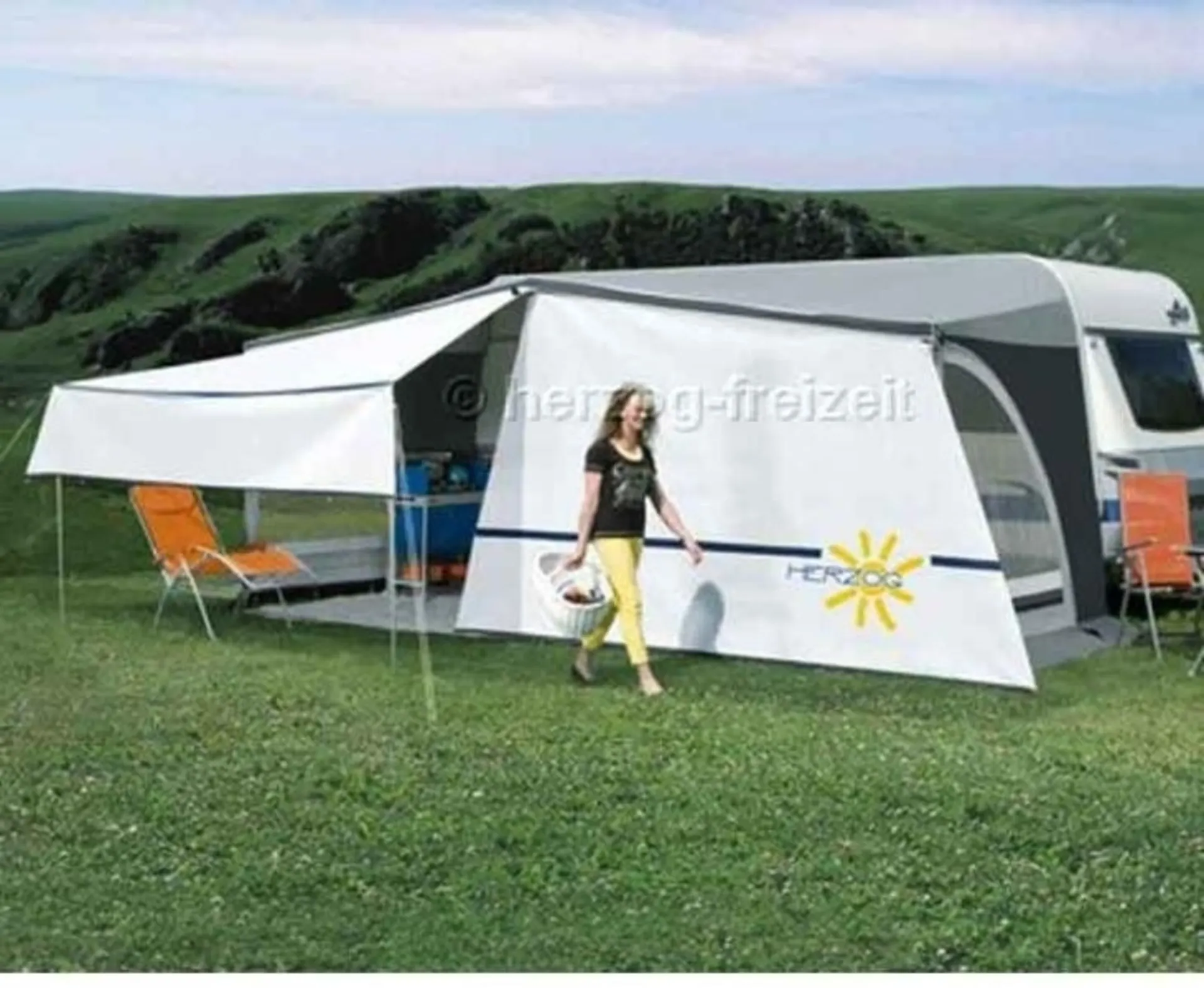 Sun-Tarp zur Ergänzung von Herzog Sonnenvordach Bermuda Sun-Tarp zur Ergänzung von Herzog Sonnenvordach Bermuda