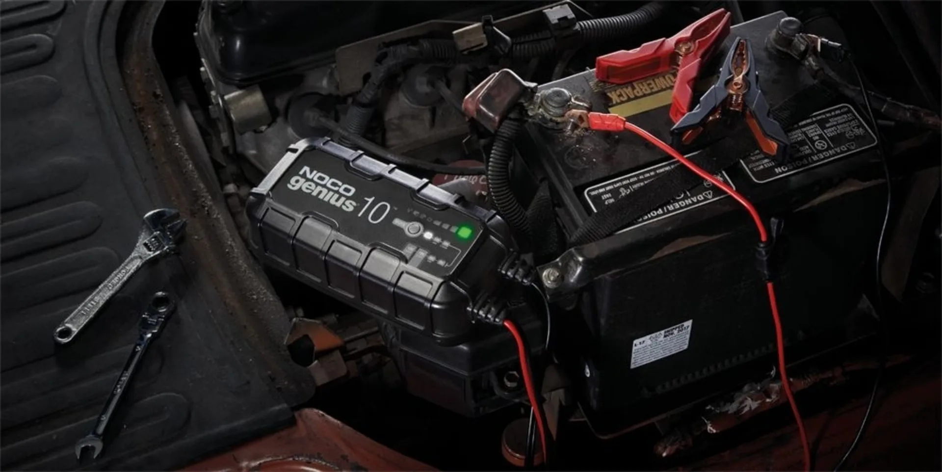 NOCO - Batterieladegerät 6/12 V 10 A 208 x 94 x 60 mm, auch für Lithium-Batterien NOCO - Batterieladegerät 6/12 V 10 A 208 x 94 x 60 mm, auch für Lithium-Batterien