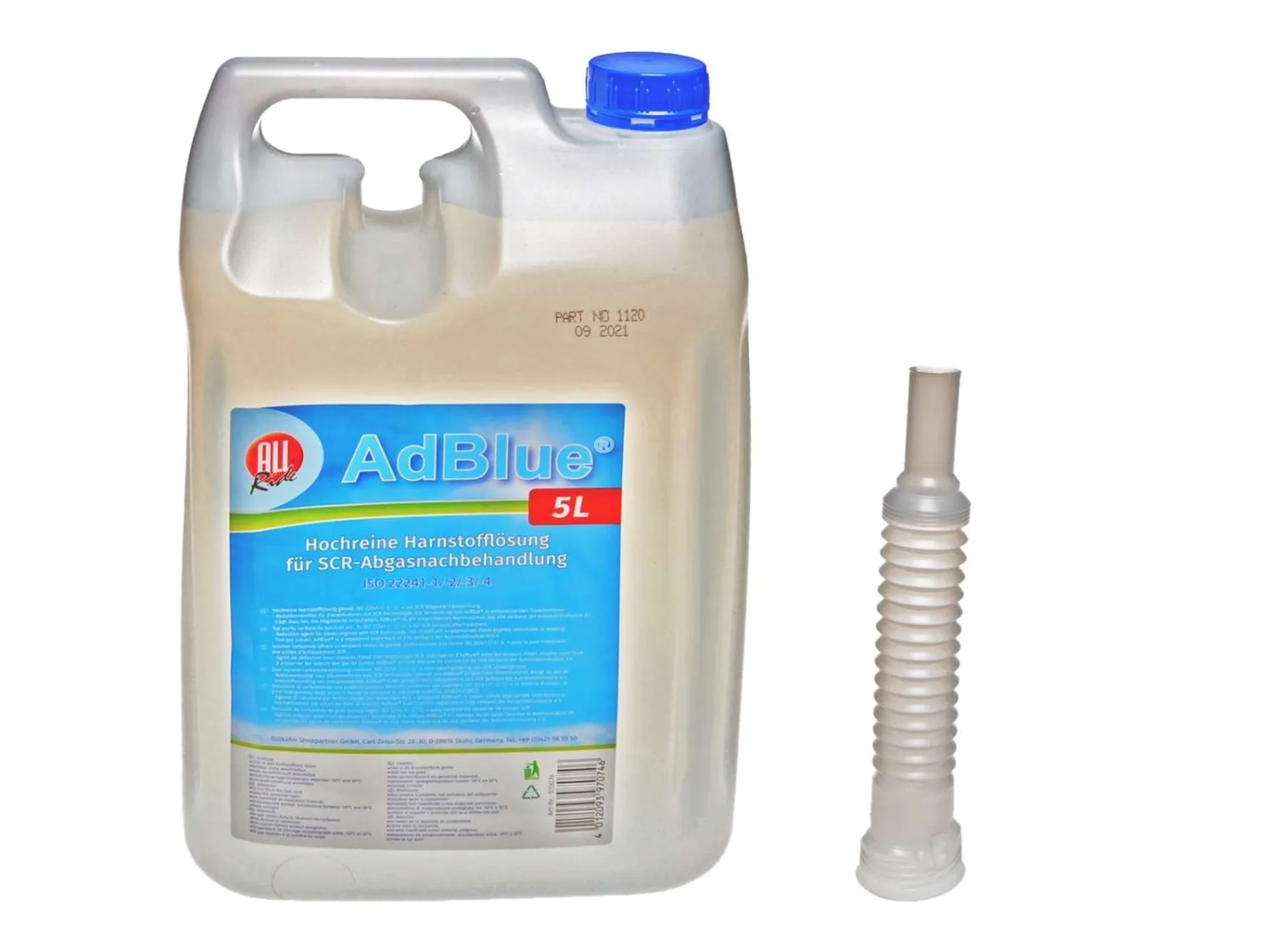 All Ride Adblue Harnstofflösung inkl. Flex-Ausgießer 5 Liter All Ride Adblue Harnstofflösung inkl. Flex-Ausgießer 5 Liter