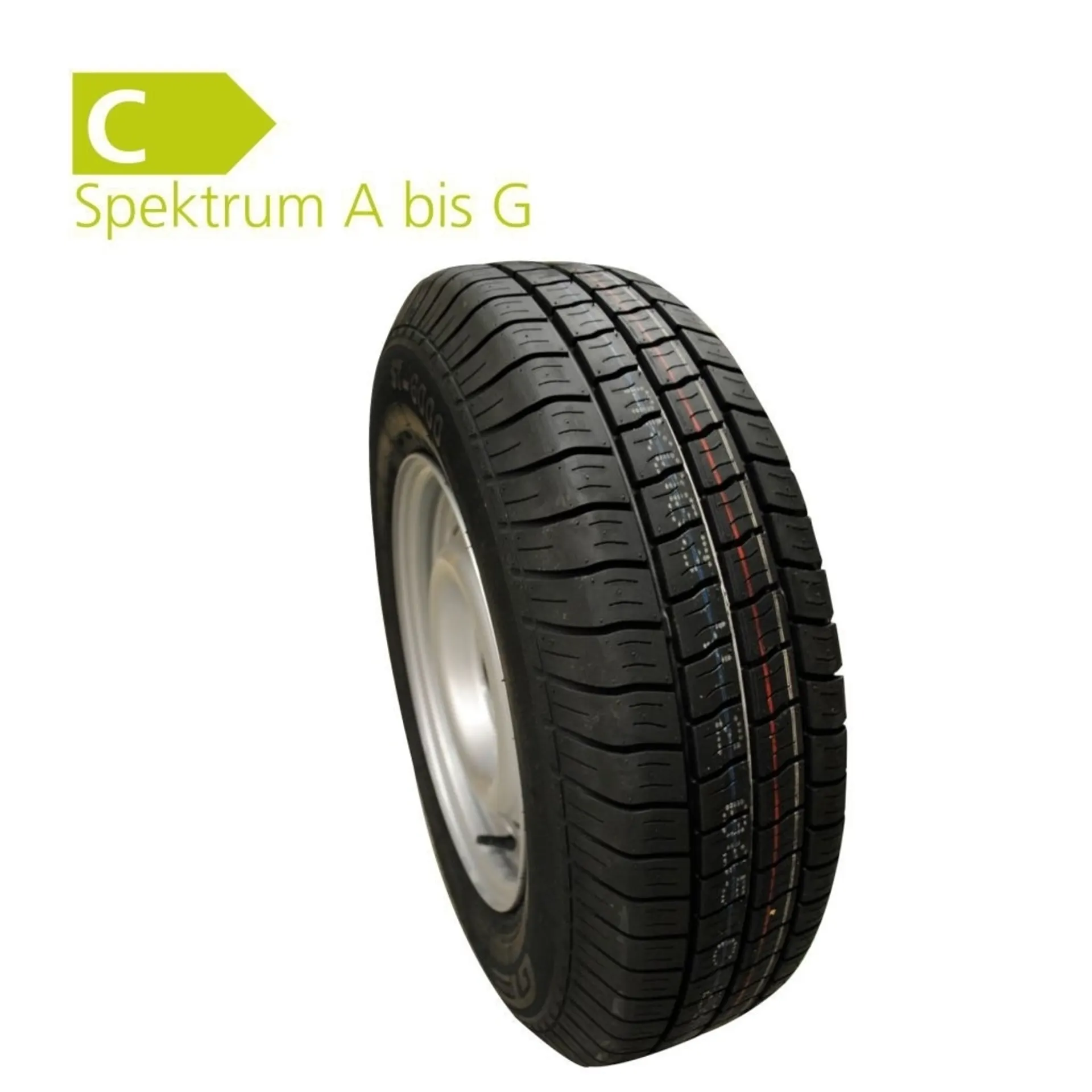 Reserverad FR2 185 R14 C 8PR auf 5 1/2 J x 14 5