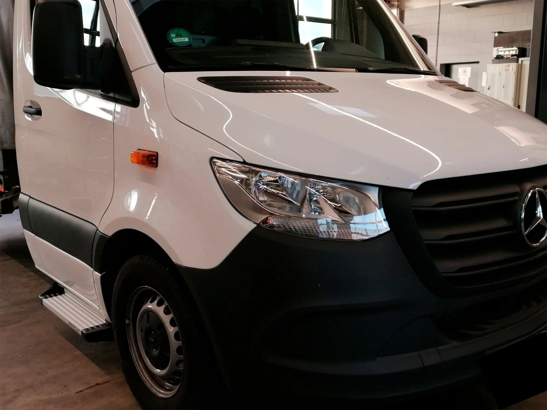 Packkonzept Einstiegstufe Freistufe Mercedes Sprinter und VW Crafter