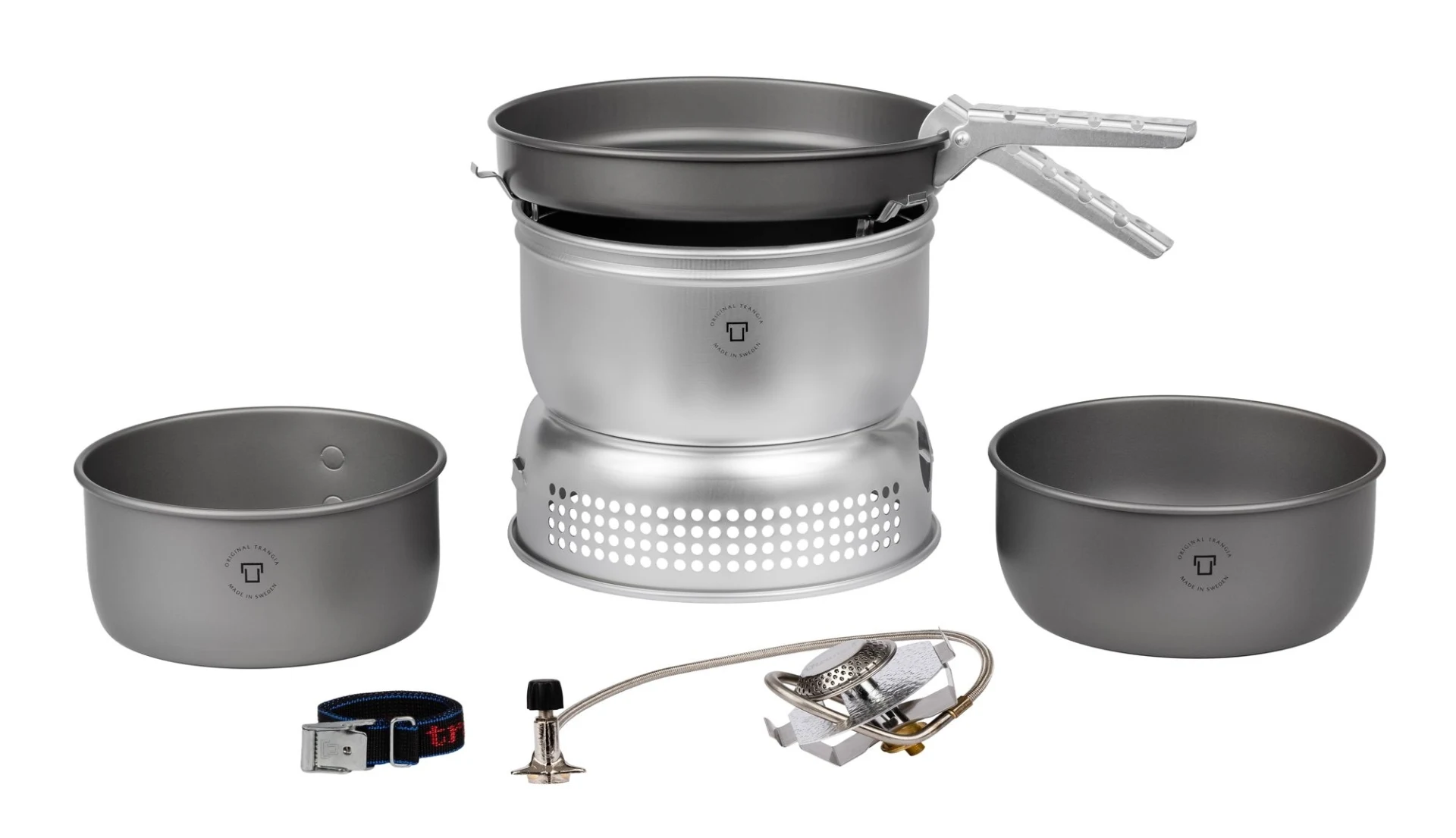 Trangia Trangiakök 25 - 7 UL/HA Campingkochset 3- teilig mit Gasbrenner Set 6 Trangia Trangiakök 25 - 7 UL/HA Campingkochset 3- teilig mit Gasbrenner Set 6