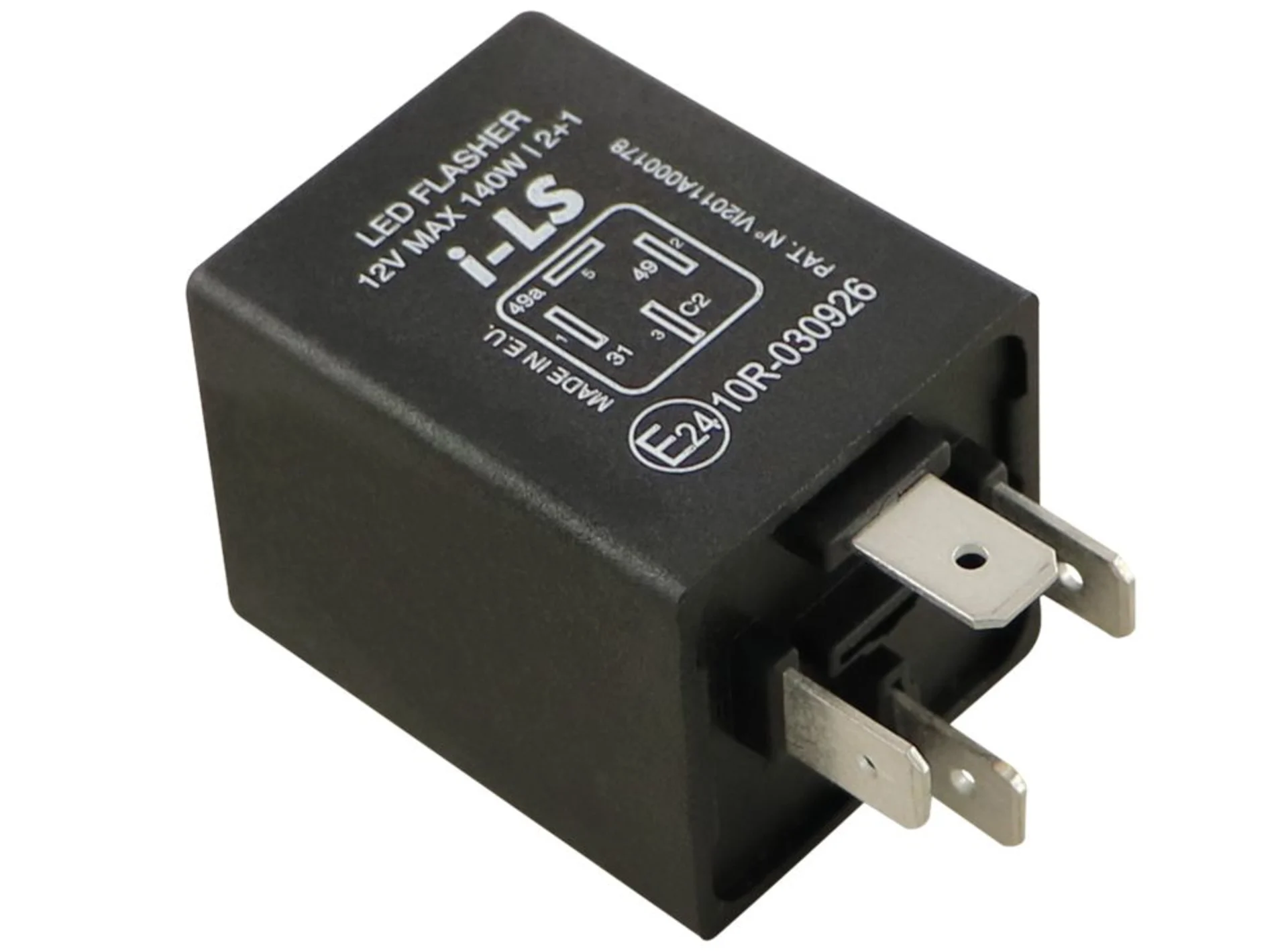 LED-Blinkgeber 12 V mit Kontrolllampenanschluss C2