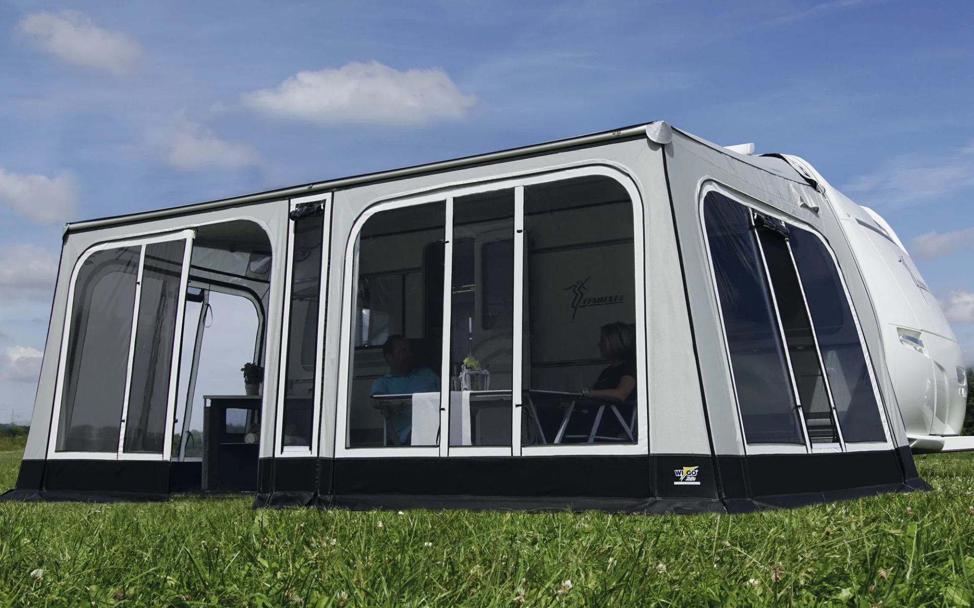 Wigo Rolli Plus Panoramic 250/8b Tente de store intégrale