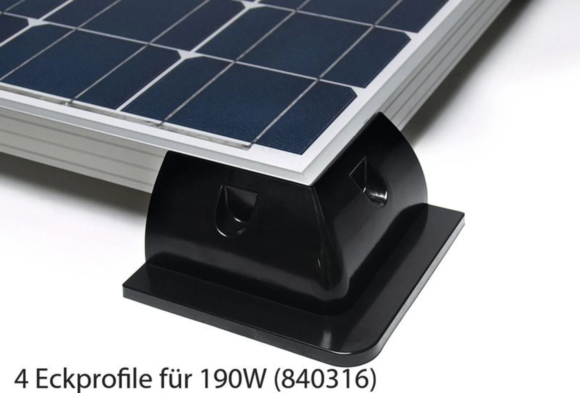 Full-Black Solar-Komplettset 100W