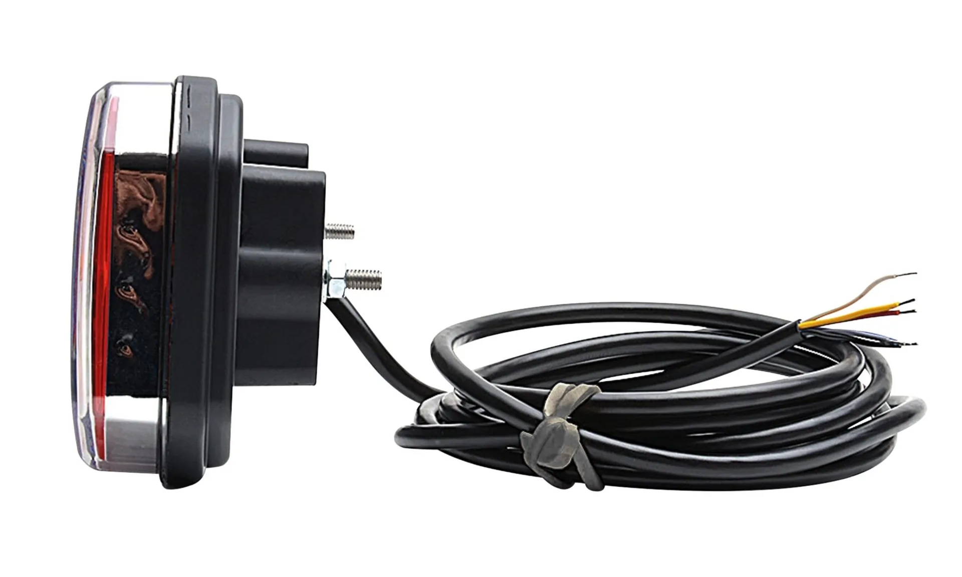 WAS - LED-Schlussleuchte 12/24 V L+R 236 x 104 mm, IP68, dynam. Blinklicht, NSL, RFL