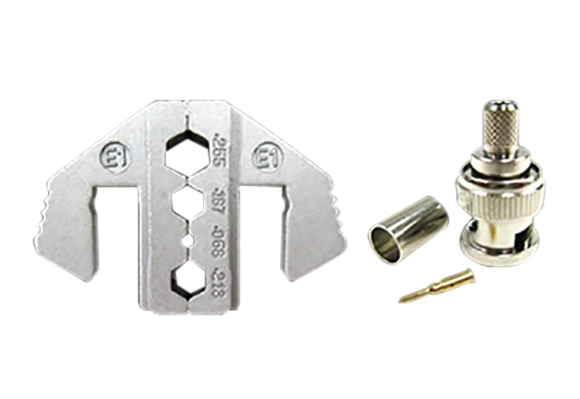 Pressformen E1 zu Rätschenpresszange passend zu Presszange GL0601/PZ Pressformen E1 zu Rätschenpresszange passend zu Presszange GL0601/PZ