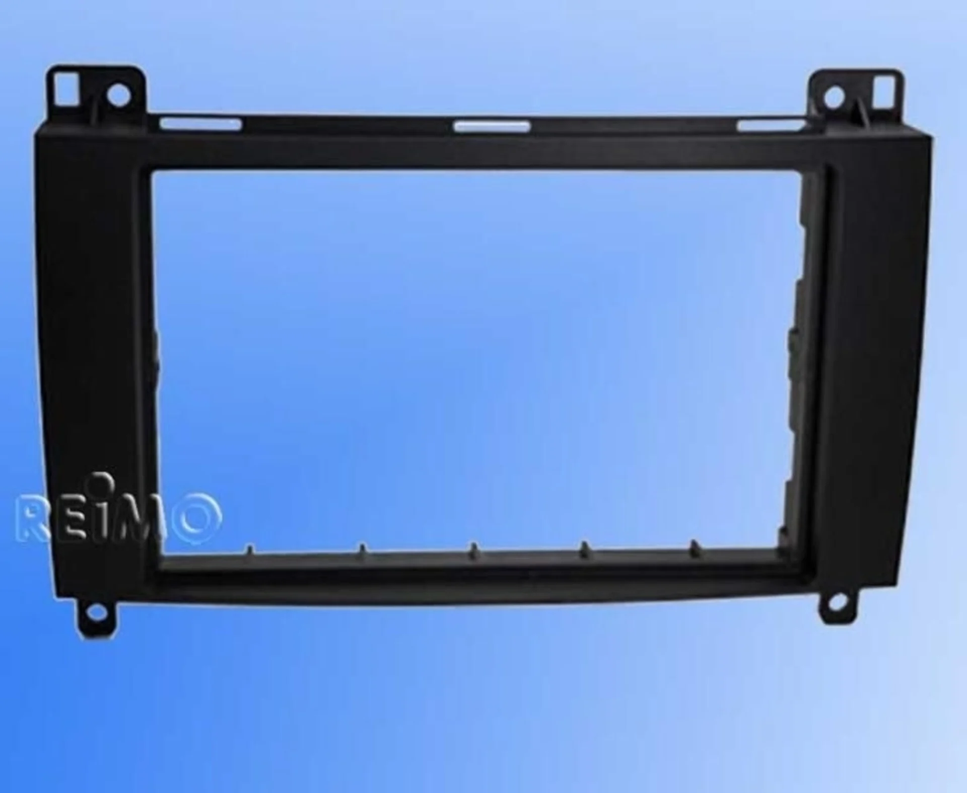 Cadre radio double DIN pour Mercedes-Benz Sprinter et Volkswagen Crafter à partir de 2007 en noir