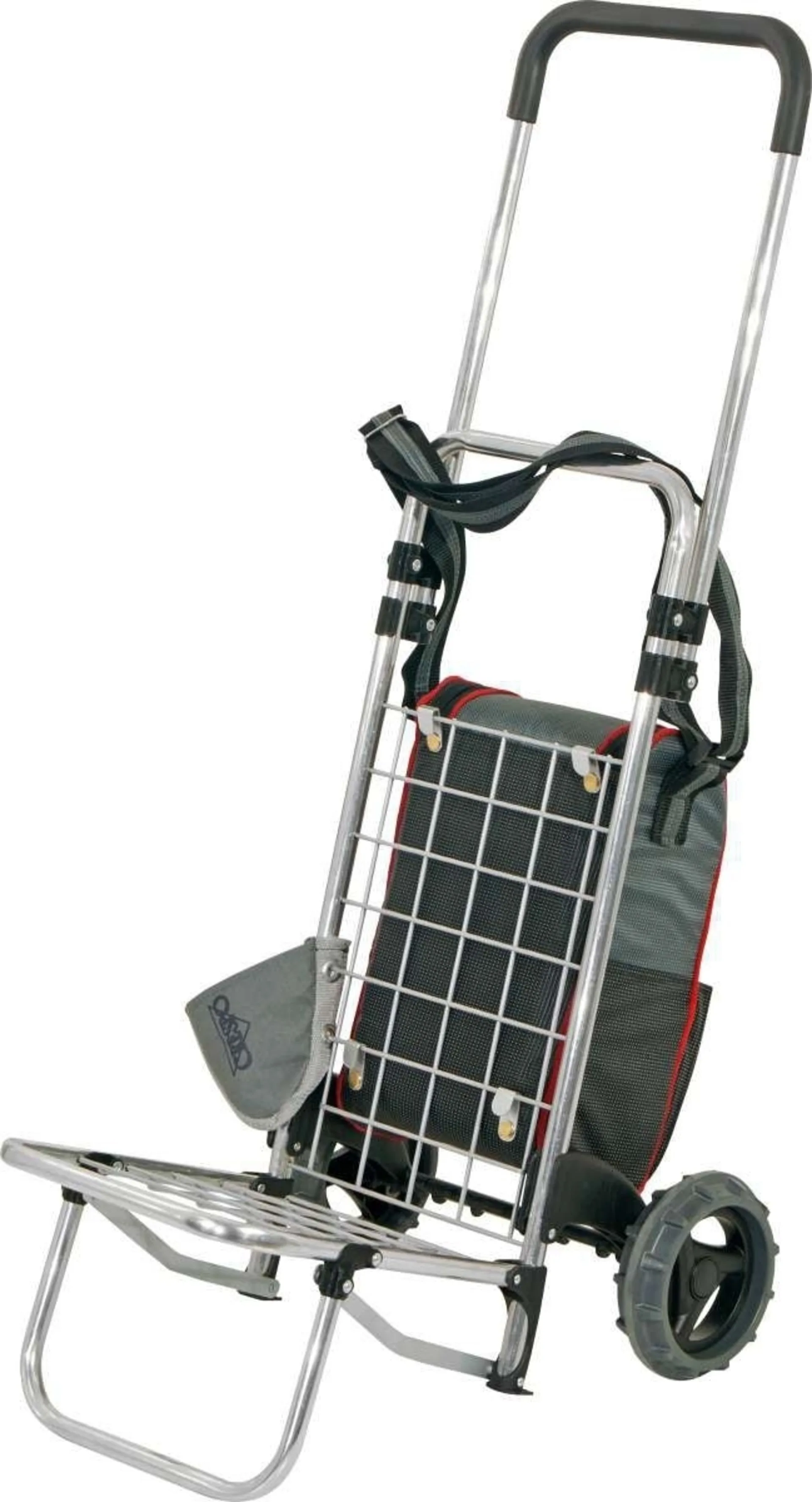 Crespo Chariot de transport extensible avec sac isotherme