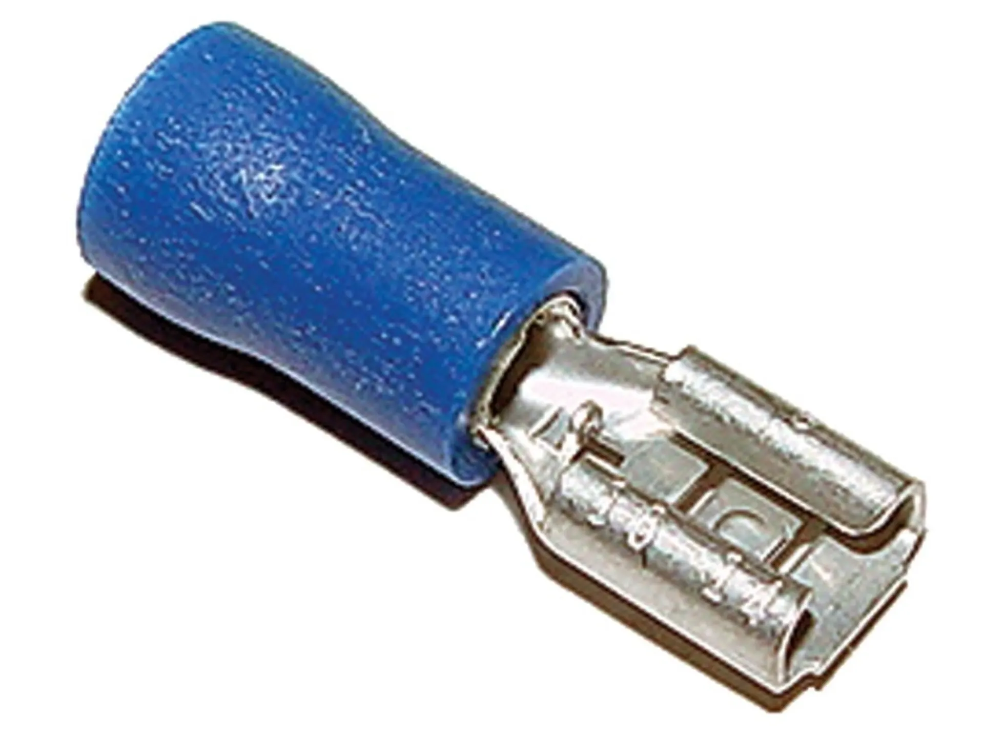 Flachsteckhülsen isoliert 4.8 mm blau 4.8 mm / 2.5 mm2