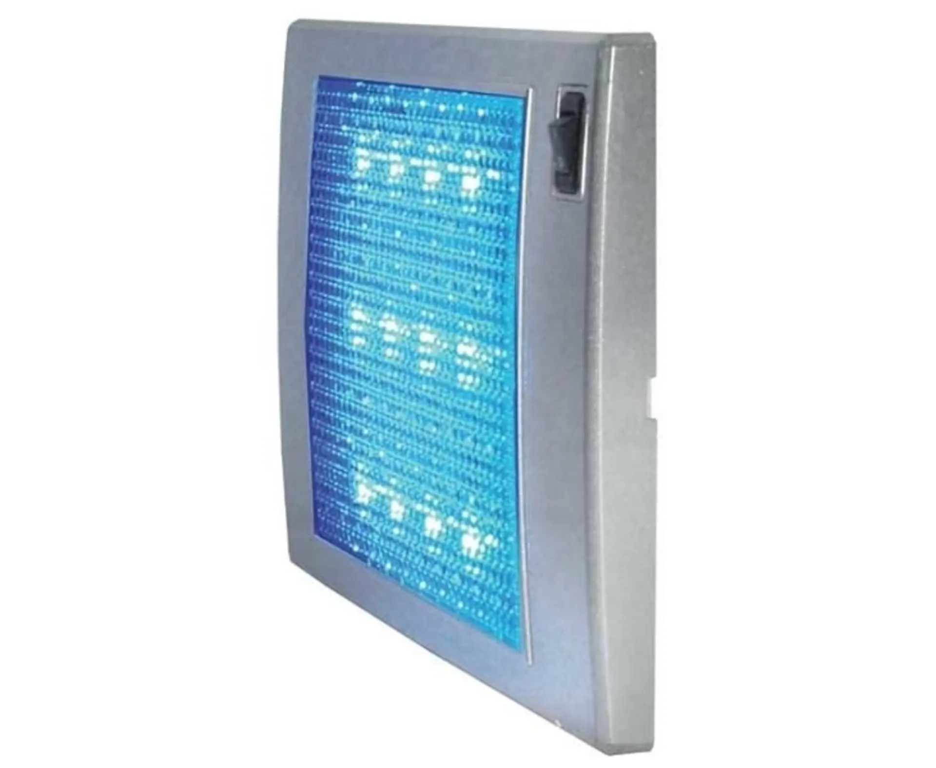 Carbest SlimLite - 12V LED Deckenleuchte mit Schalter für weisses und blaues Licht