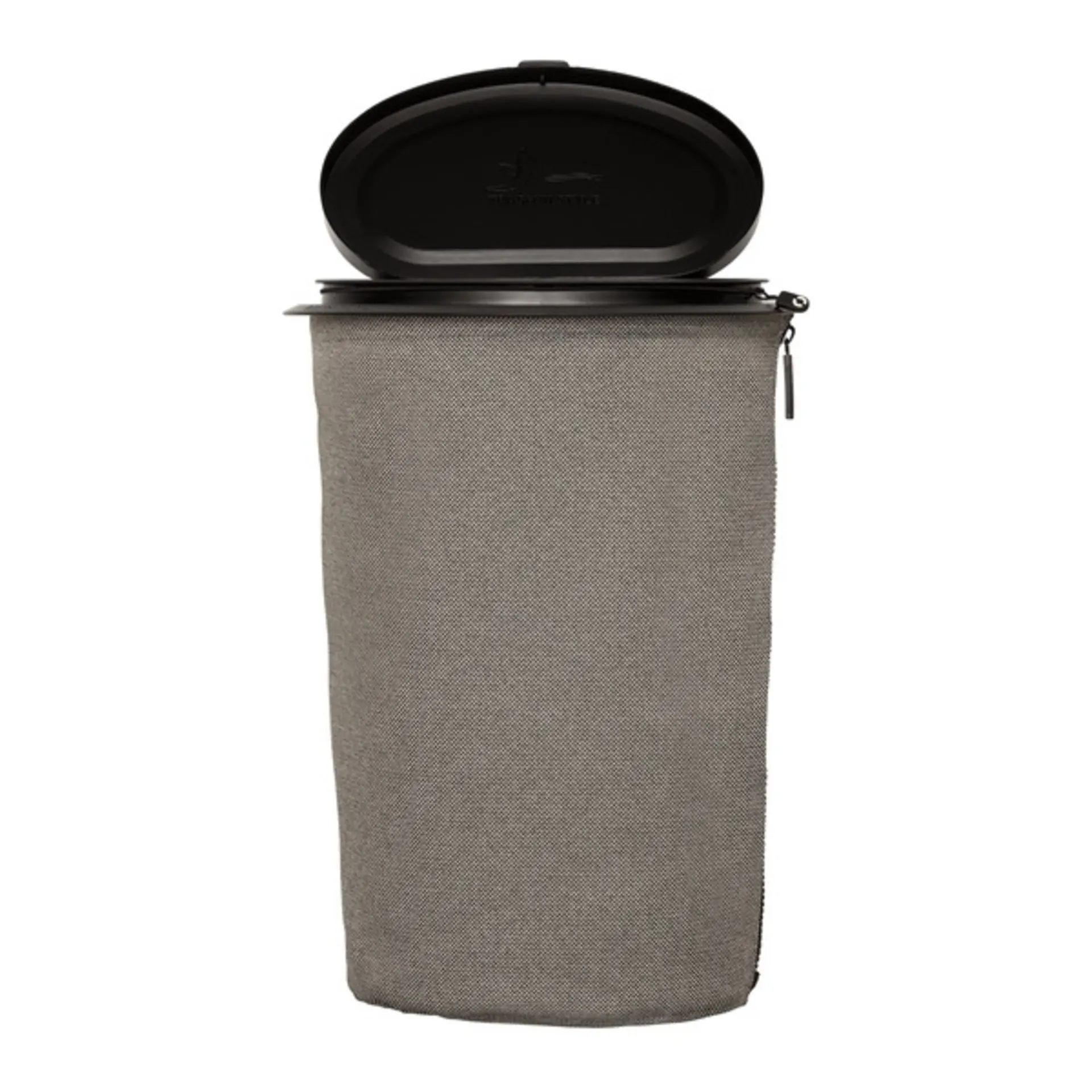 Flextrash Mülleimer, 3 Liter, grau