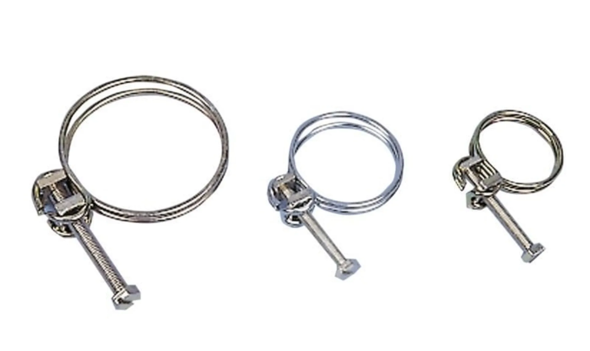 Collier de serrage pour tuyau spiralé 19mm (3/4 pouce)