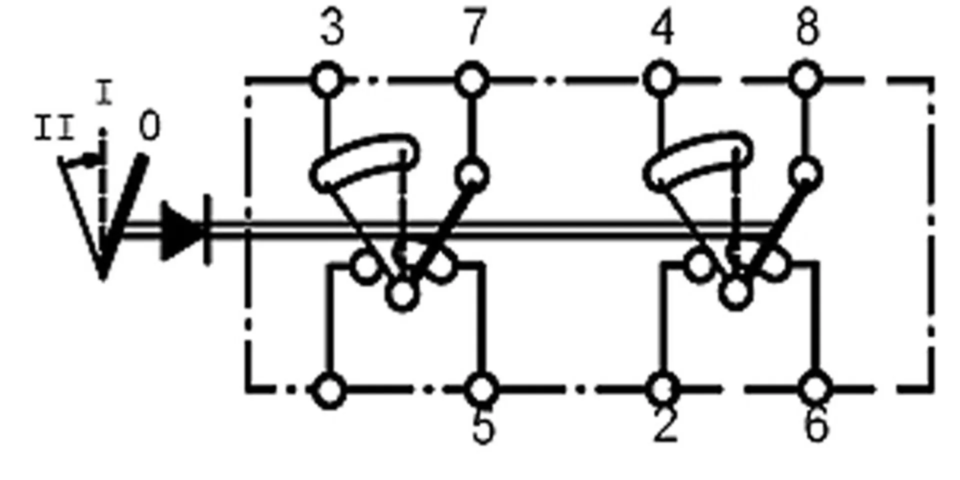 Schalter ohne Symboleinsatz