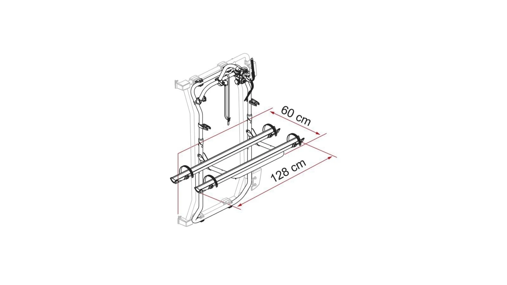 Fiamma Carry Bike Frame Grundträger Aluminium