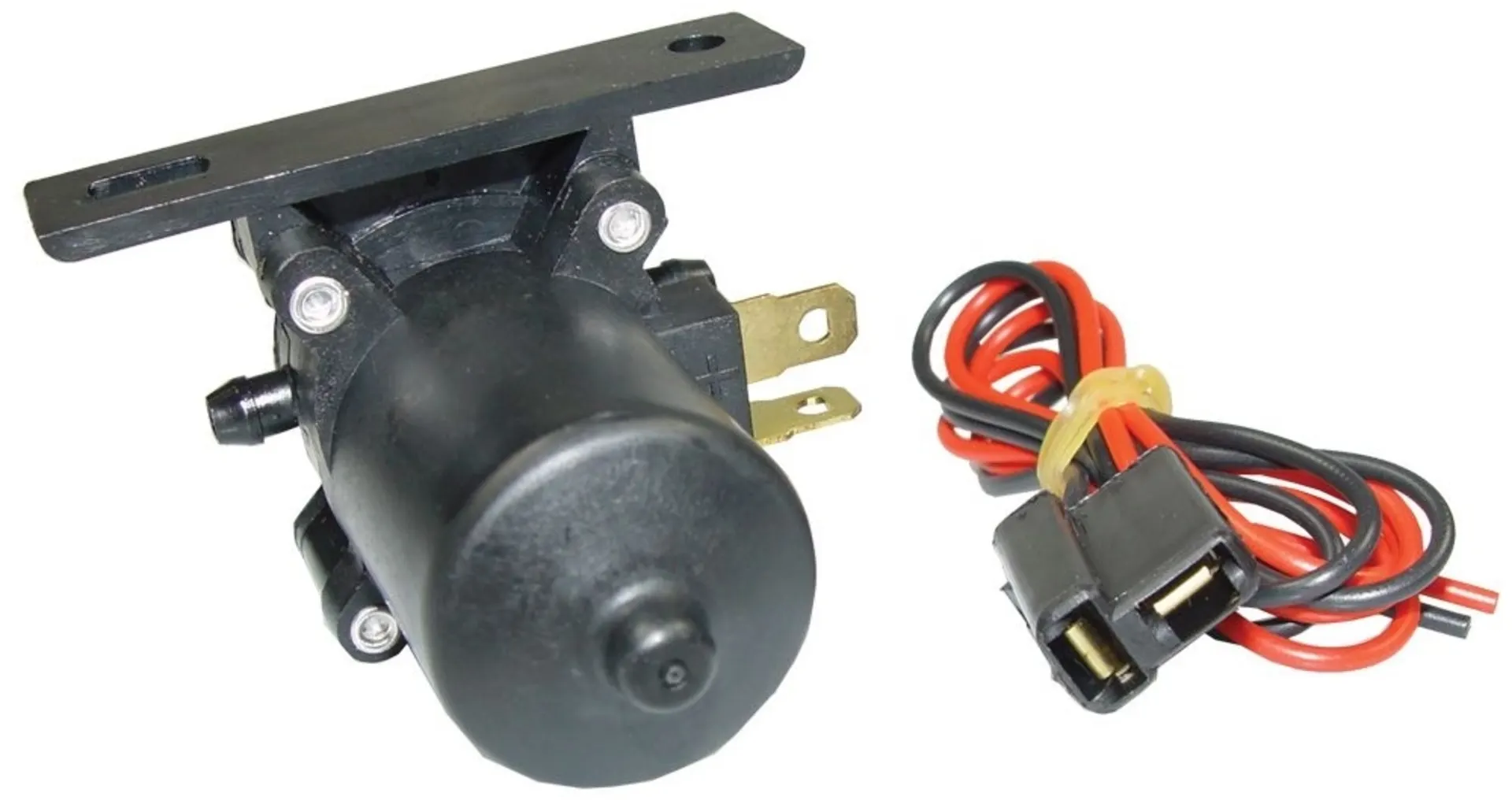 El. Scheibenwaschpumpe 24V universal 24V, inkl. Installationsmaterial & Schlauch