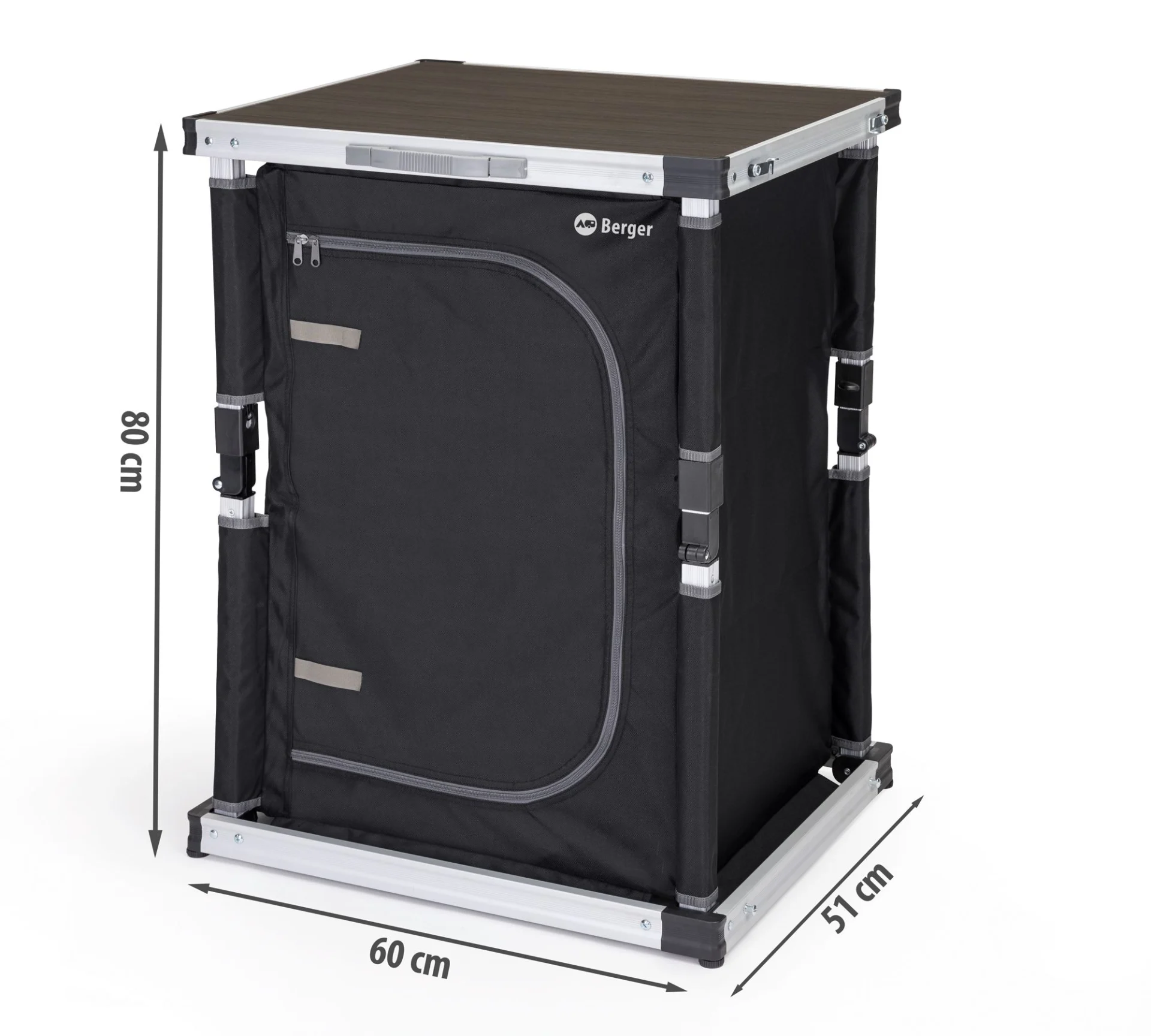 Berger Tampere Kofferbox / Campingschrank faltbar S