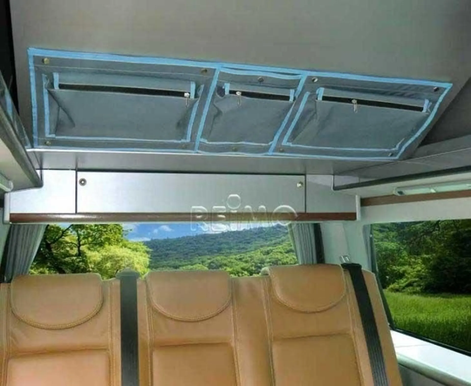 Car Organizer grau/blau