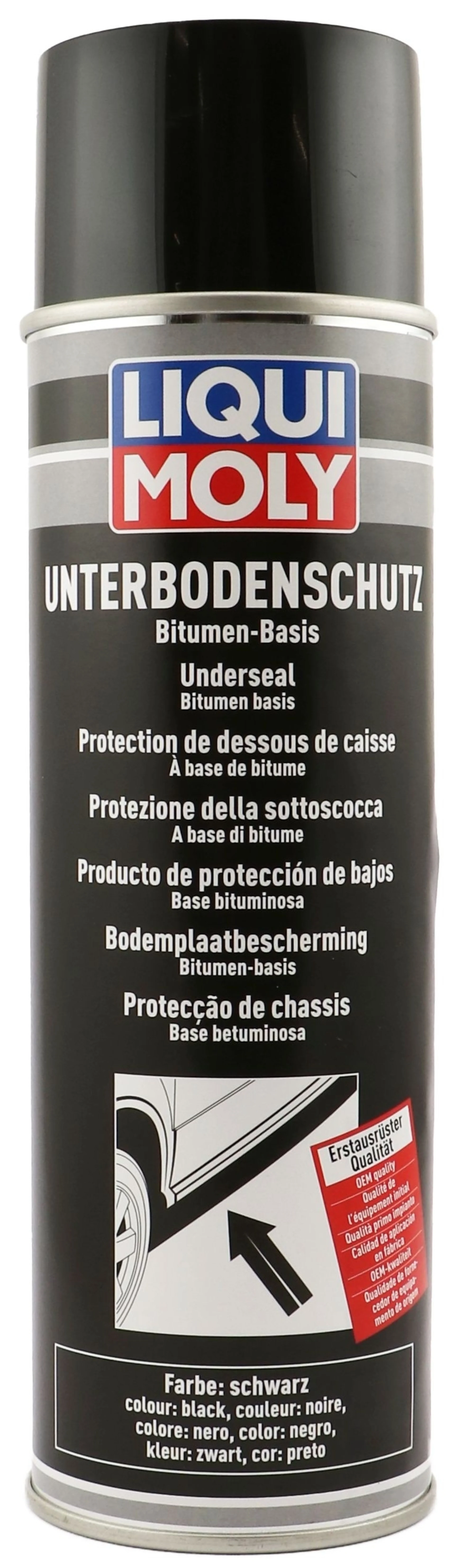 LIQUI MOLY Unterbodenschtuz Bitumen schwarz