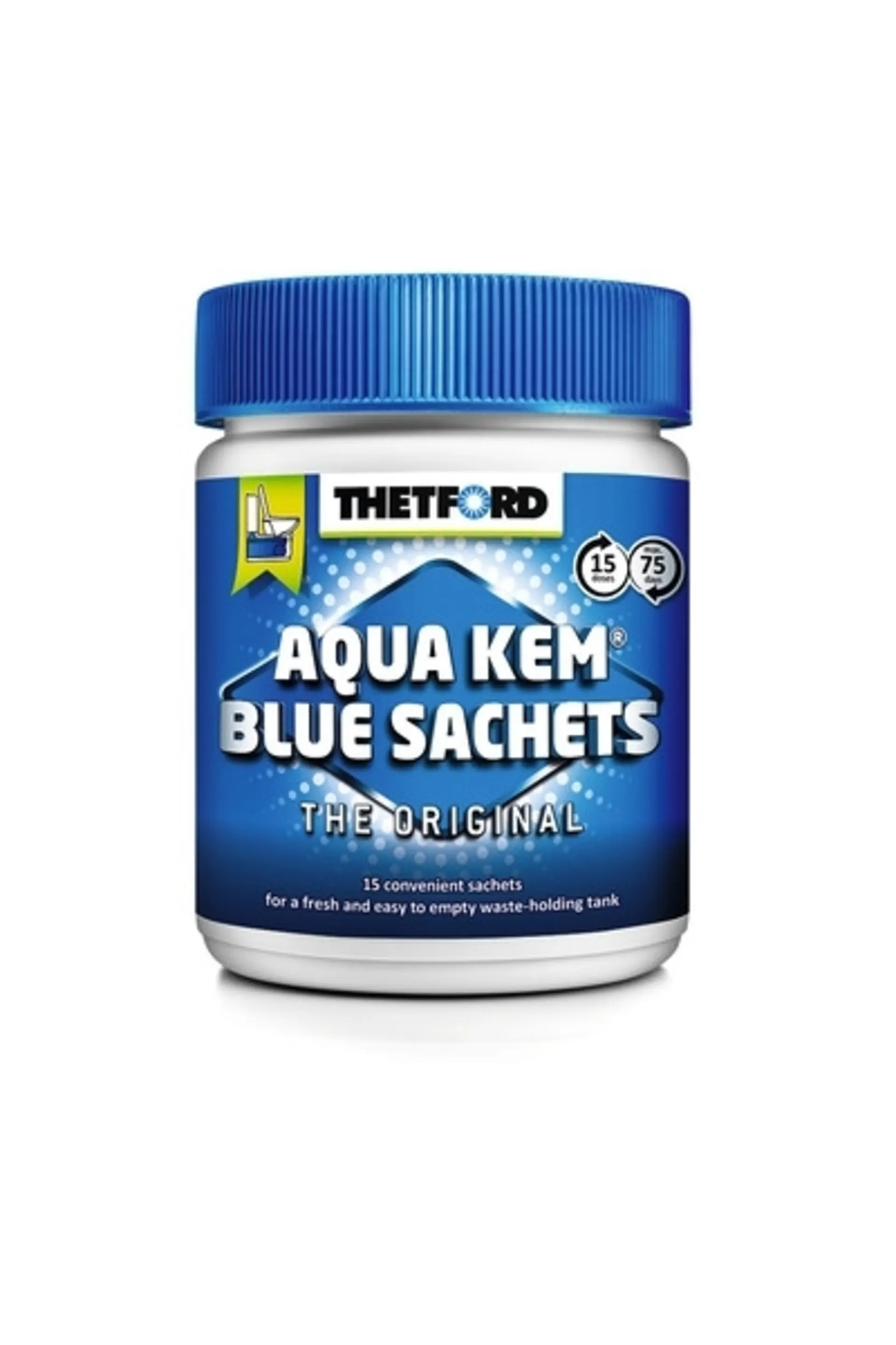 Thetford Aqua Kem Blue Sachets Sanitärzusatz 15 Tabs