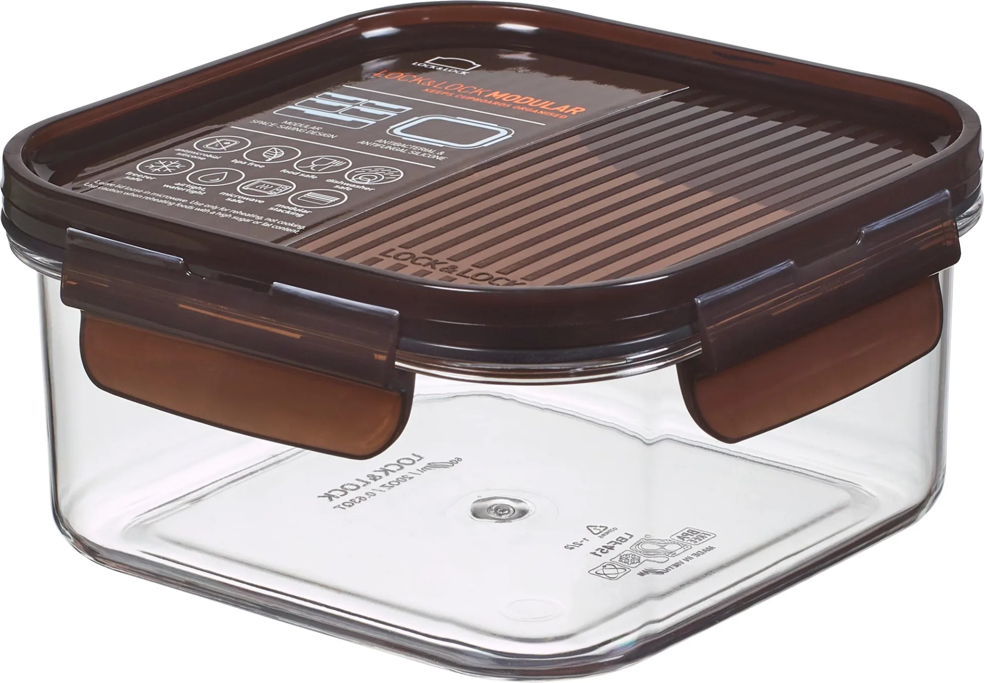 LocknLock Dose 600 ml quadratisch