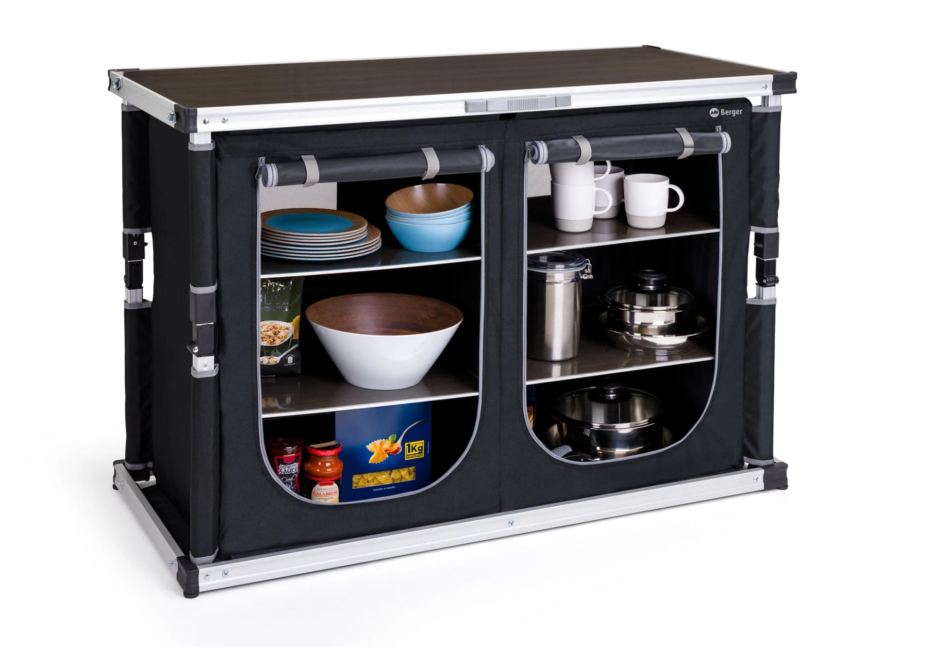 Berger Tampere Kofferbox / Campingschrank faltbar L