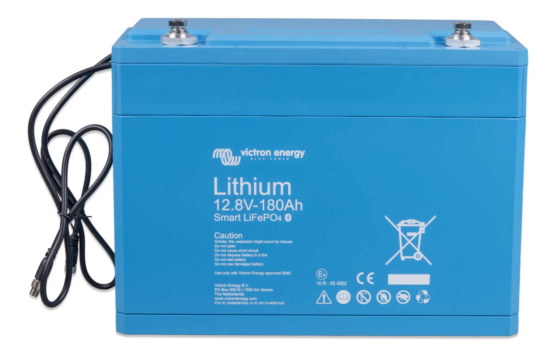 Victron - LiFePO4 Lithium-Batterie 12 V 180 Ah 237 x 231 x 152 mm, benötigt ext. BMS Victron - LiFePO4 Lithium-Batterie 12 V 180 Ah 237 x 231 x 152 mm, benötigt ext. BMS