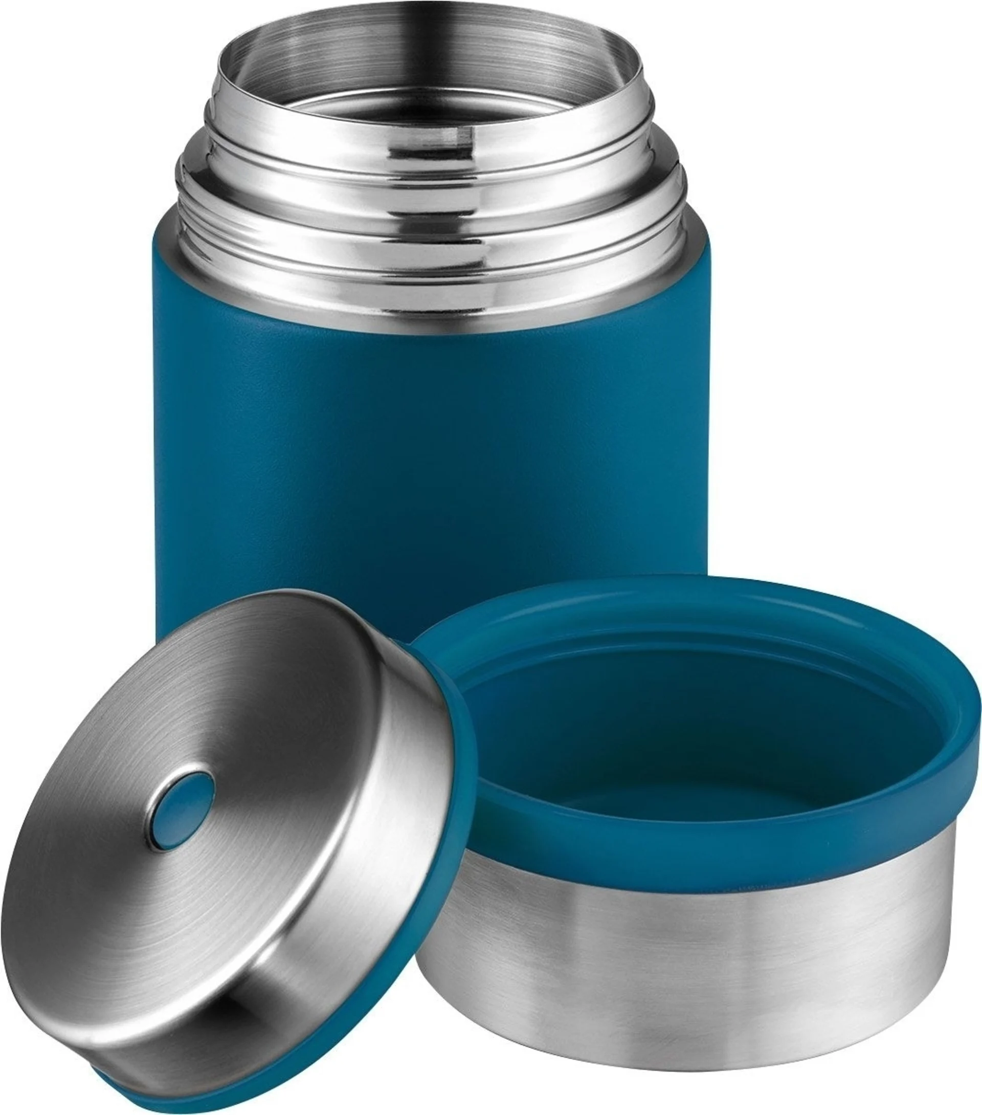 Edelstahl-Thermobehälter 750ml (blau)