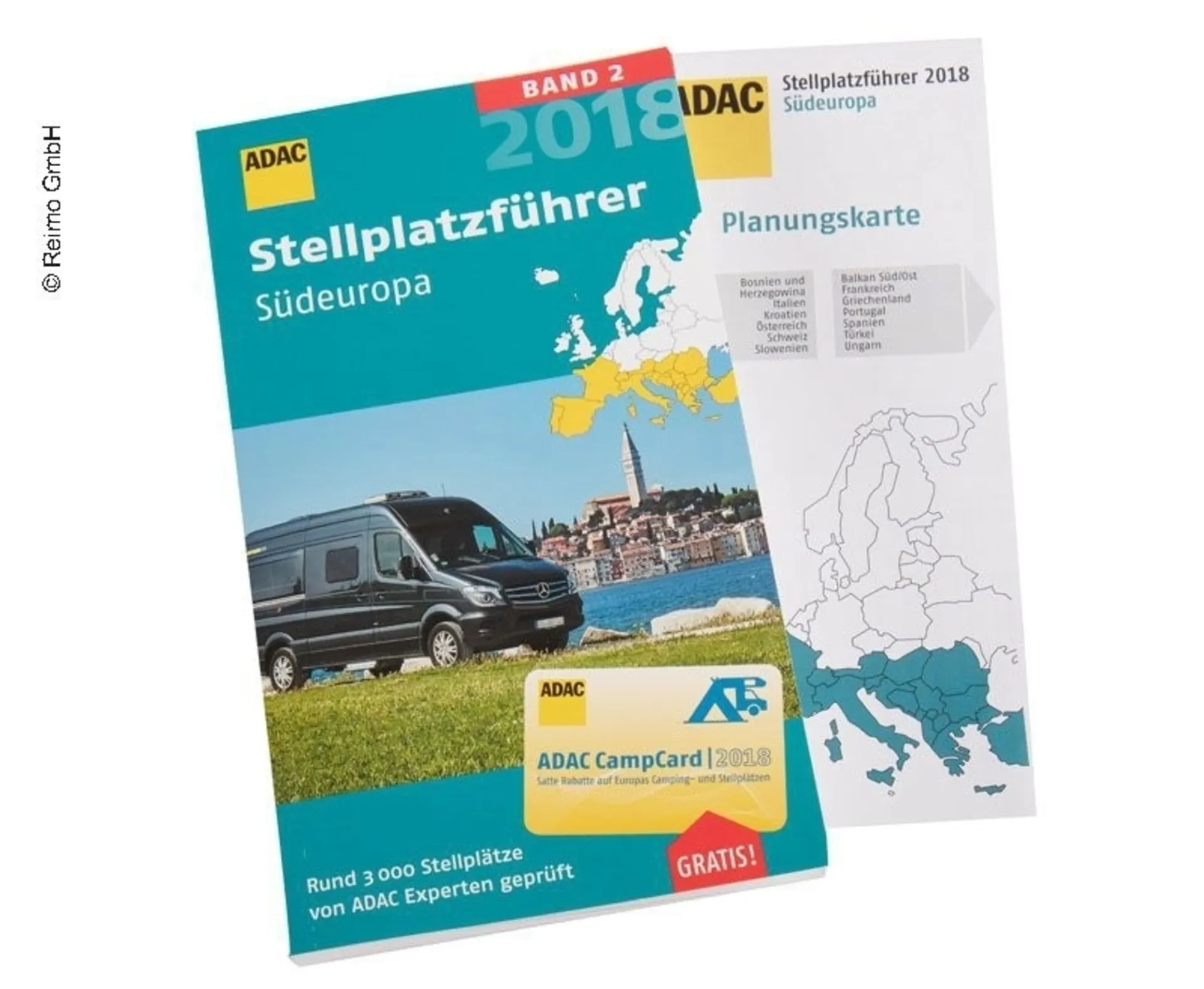 Guide des emplacements ADAC Allemagne et Europe 2018