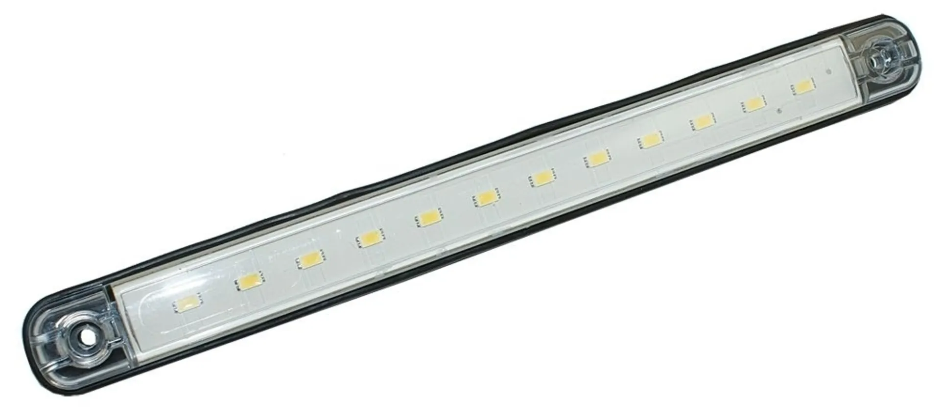 WAS - LED-Innenleuchte 12 V ohne Schalter 238 x 21 x 10 mm, IP68, 360 lm, 12 x POWER-LEDs