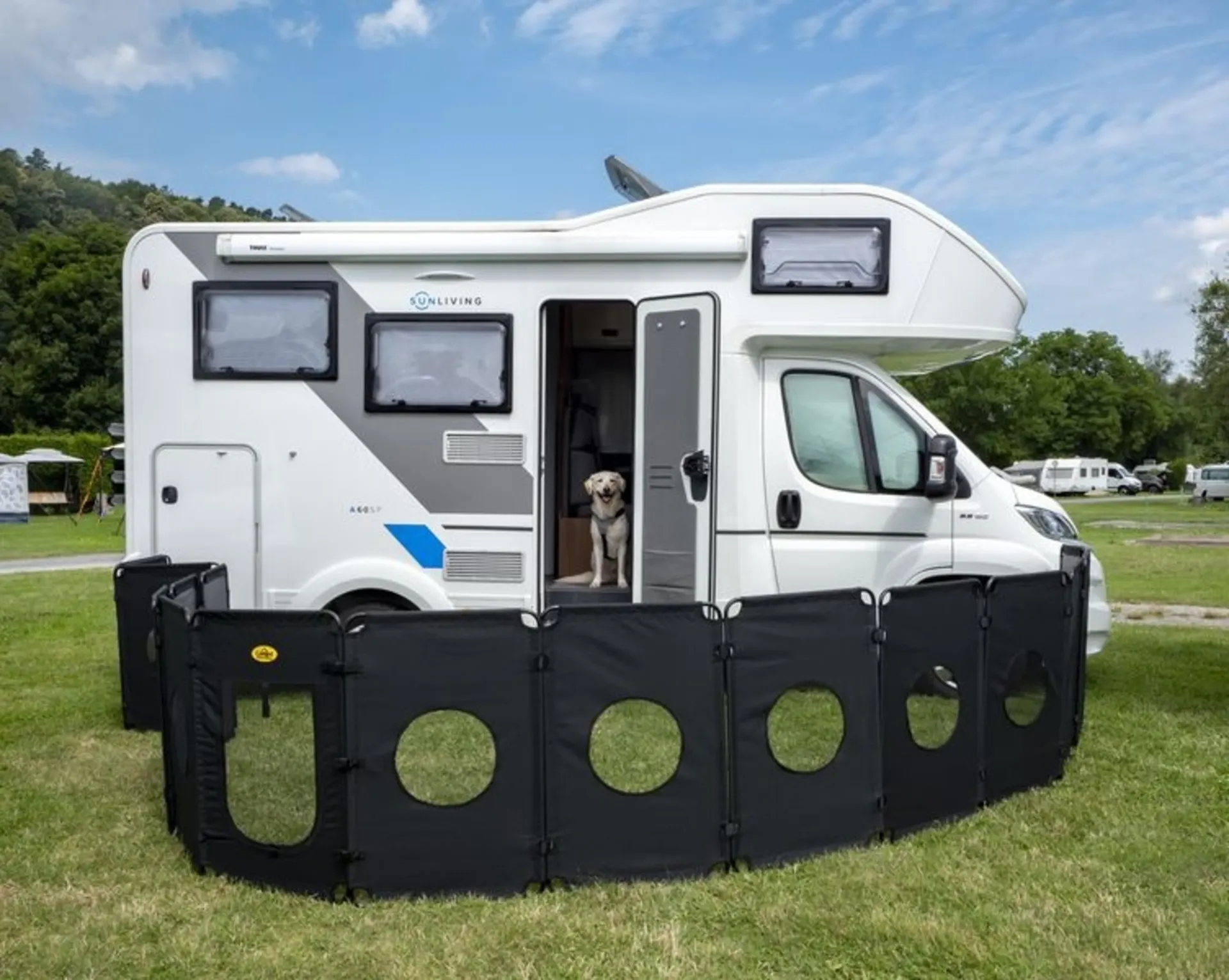 Barrière pour chien pliable de Camp4