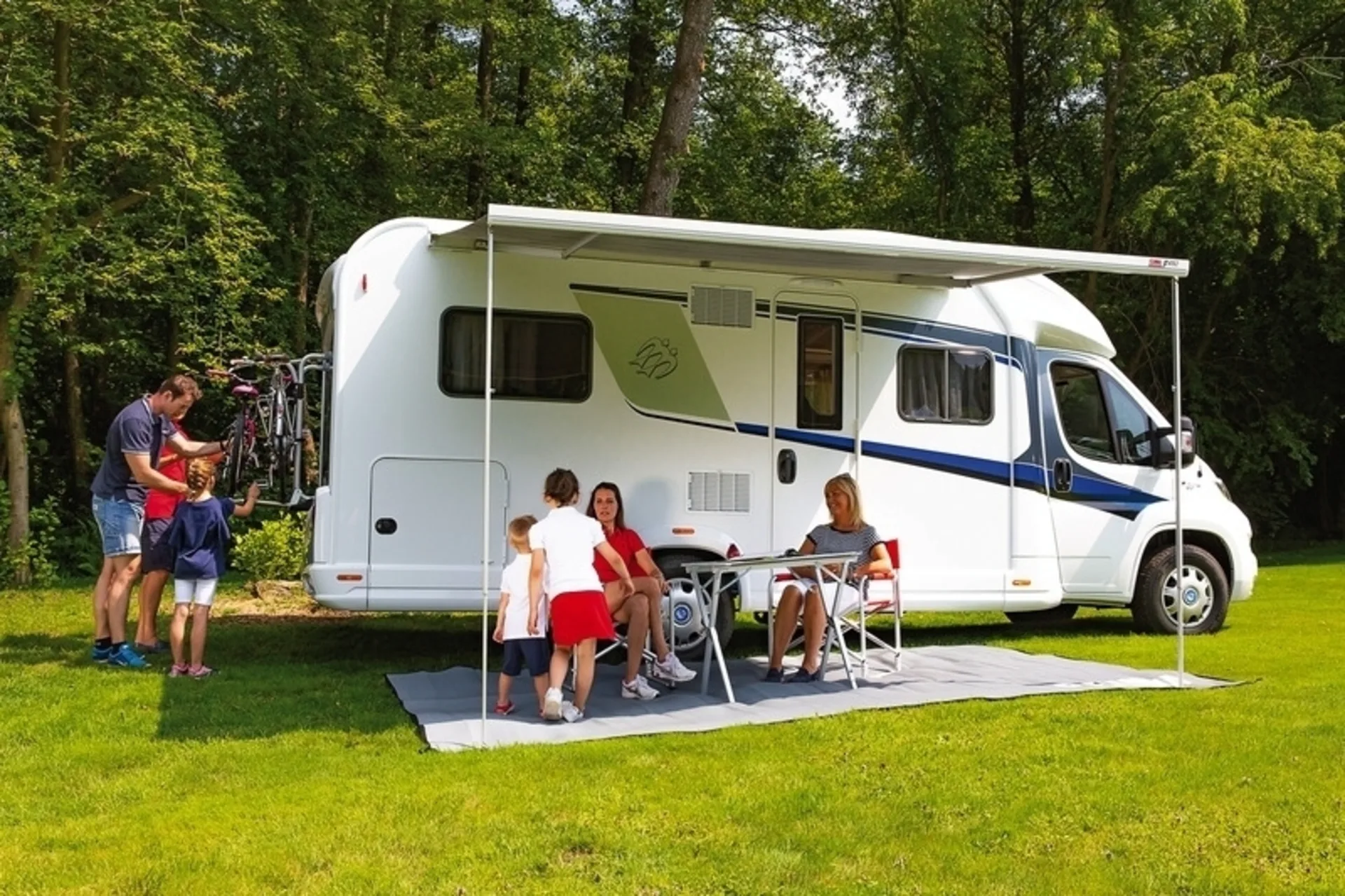 Fiamma Wandmarkise F45s 260 cm (Polar White / Royal Grey)