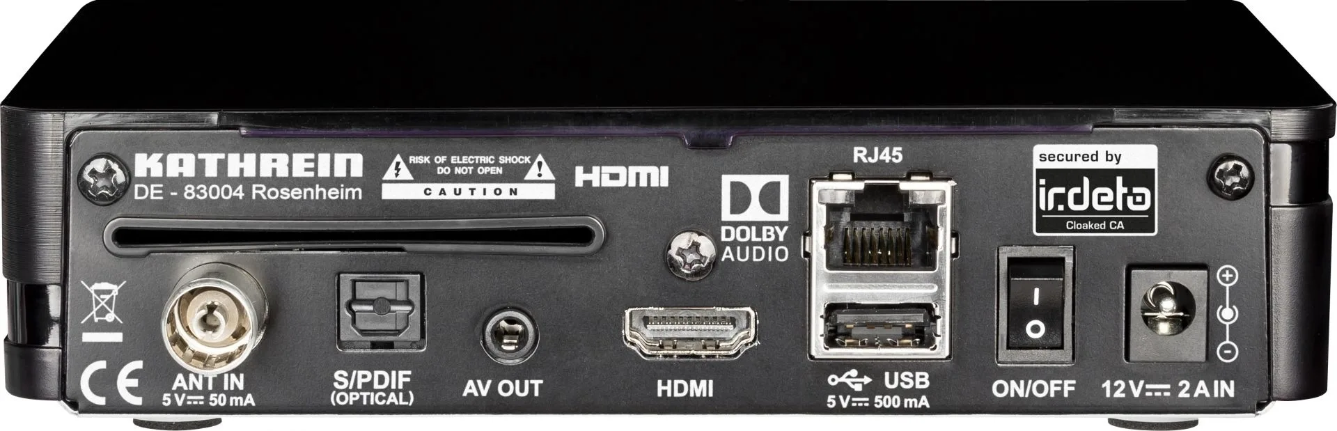 Kathrein DVB-T2-HD Receiver UFT 930sw