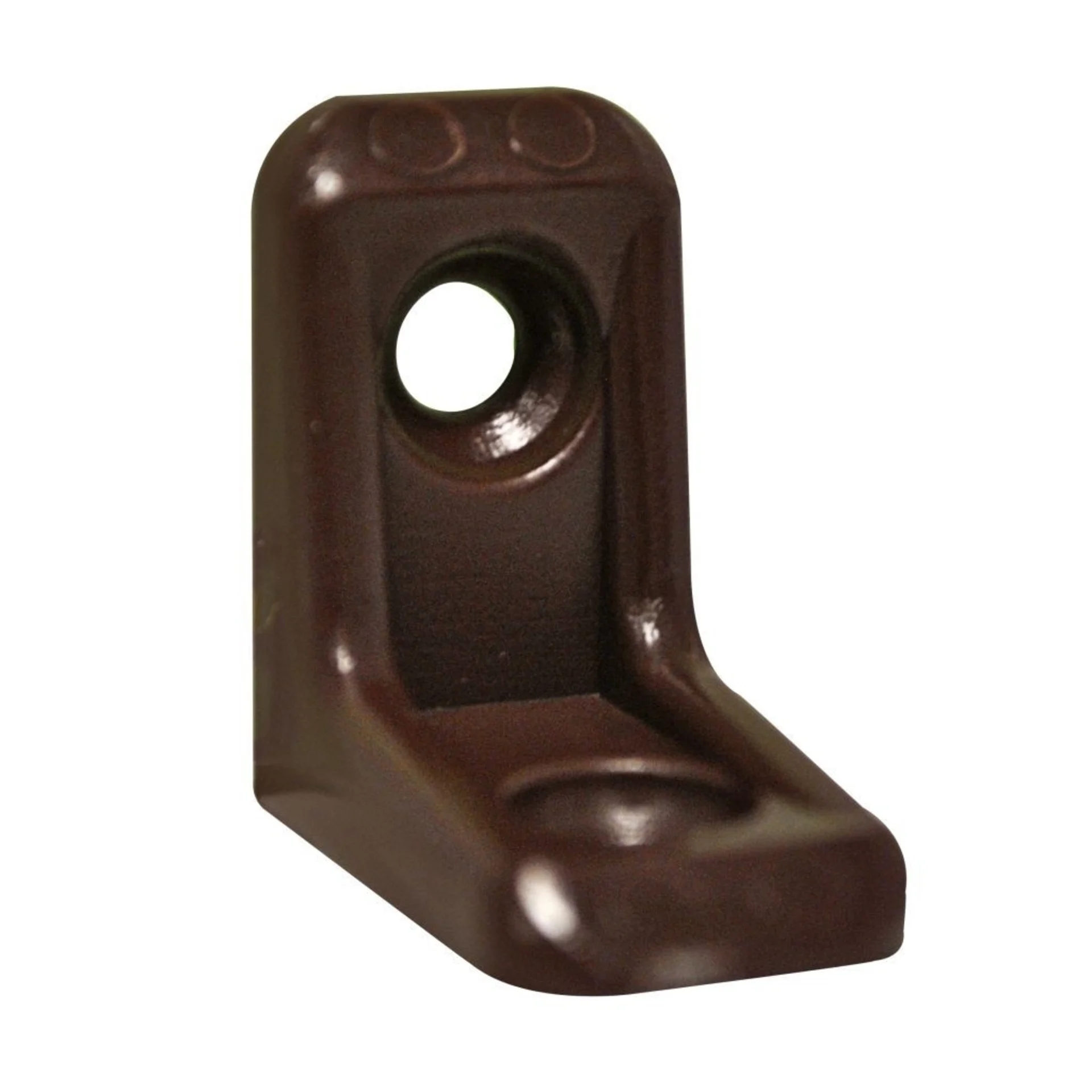 Angle de meuble marron, 4 pièces SB-emballées