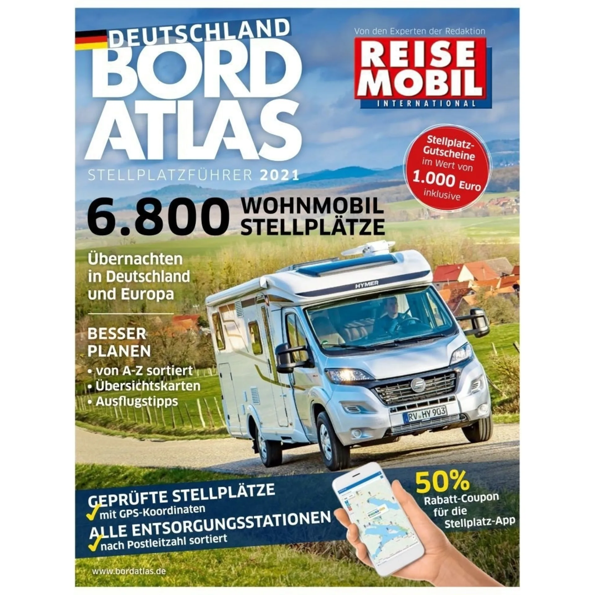 Bordatlas Stellplatzführer
