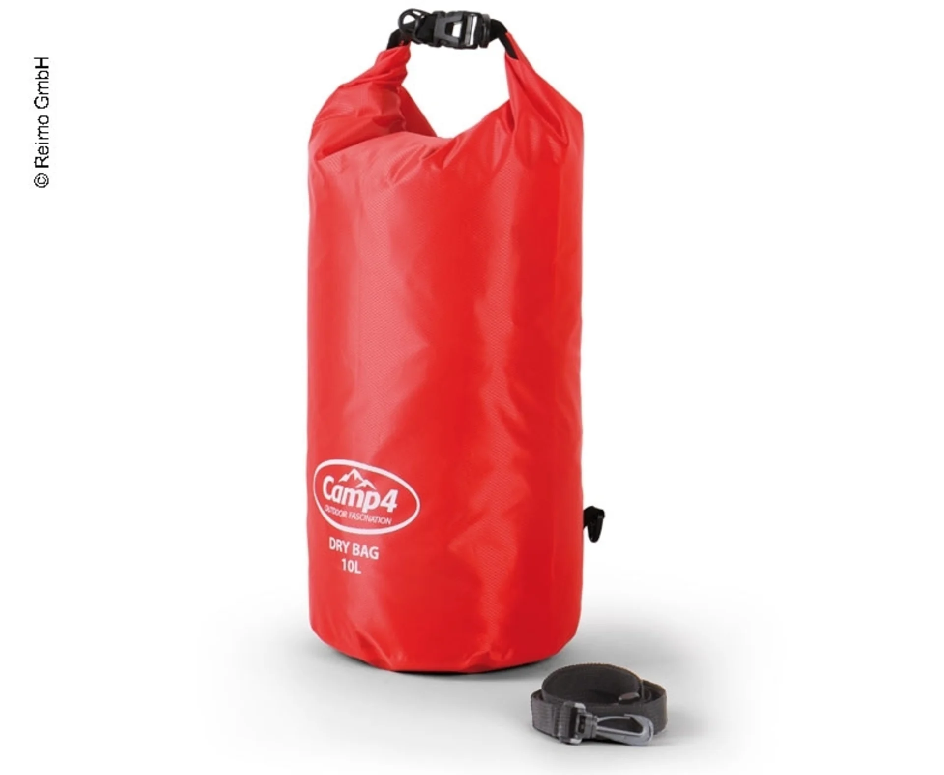 Sac de rangement étanche avec bandoulière - Dry Pack 10L (rouge)