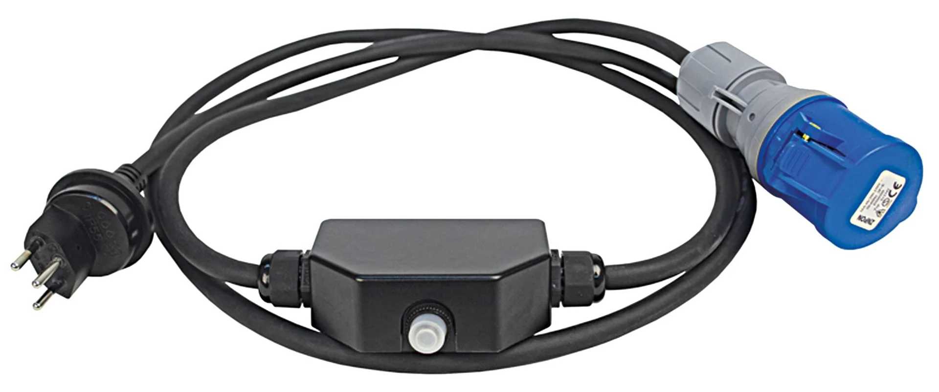 T13-CEE Adapterkabel 2.0 m 3-pol 16 A IP55 mit Überstromschutz 10 A (T13)