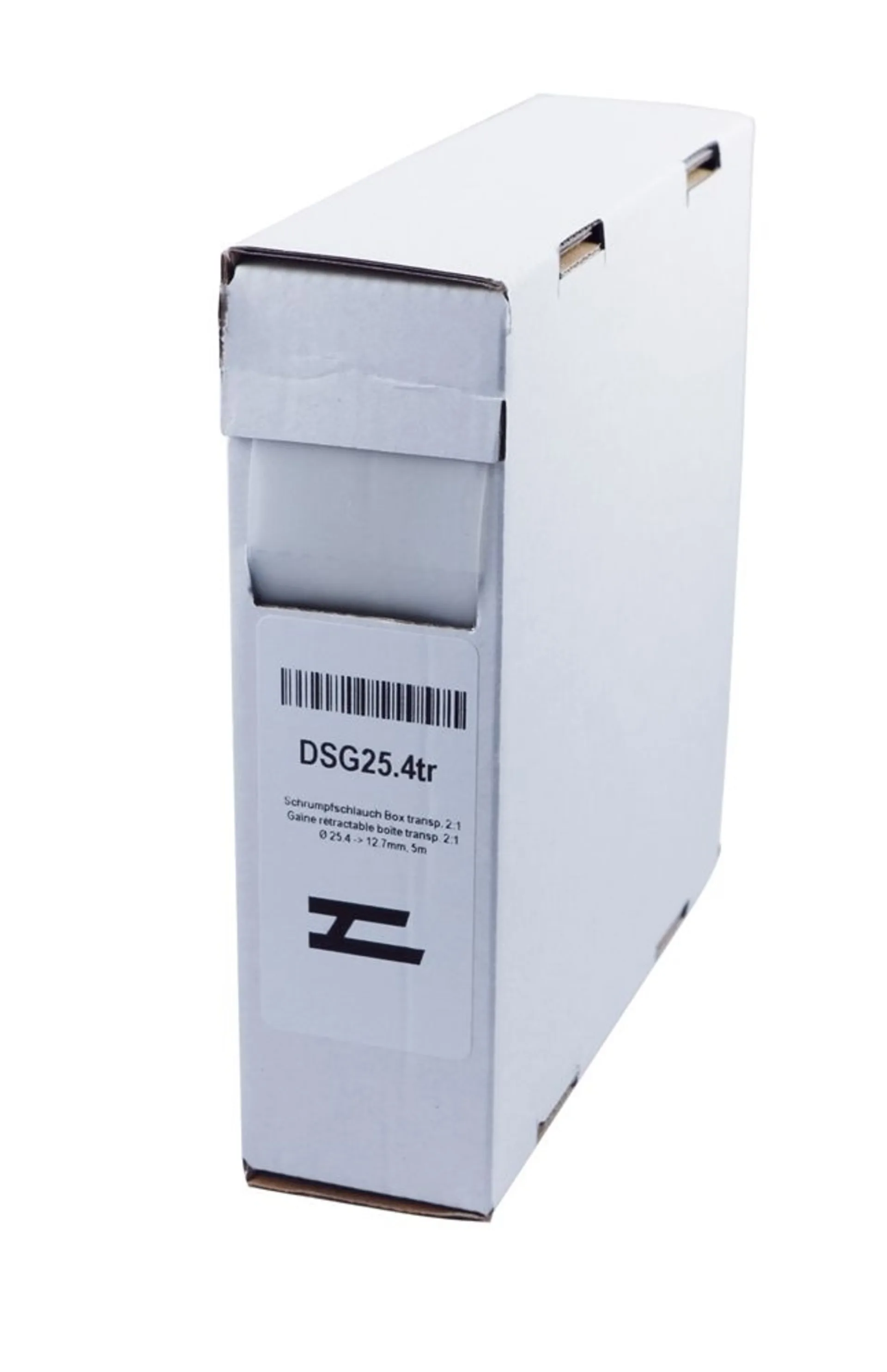 Schrumpfschlauch Box 5m ø 25.4 2:1 transparent