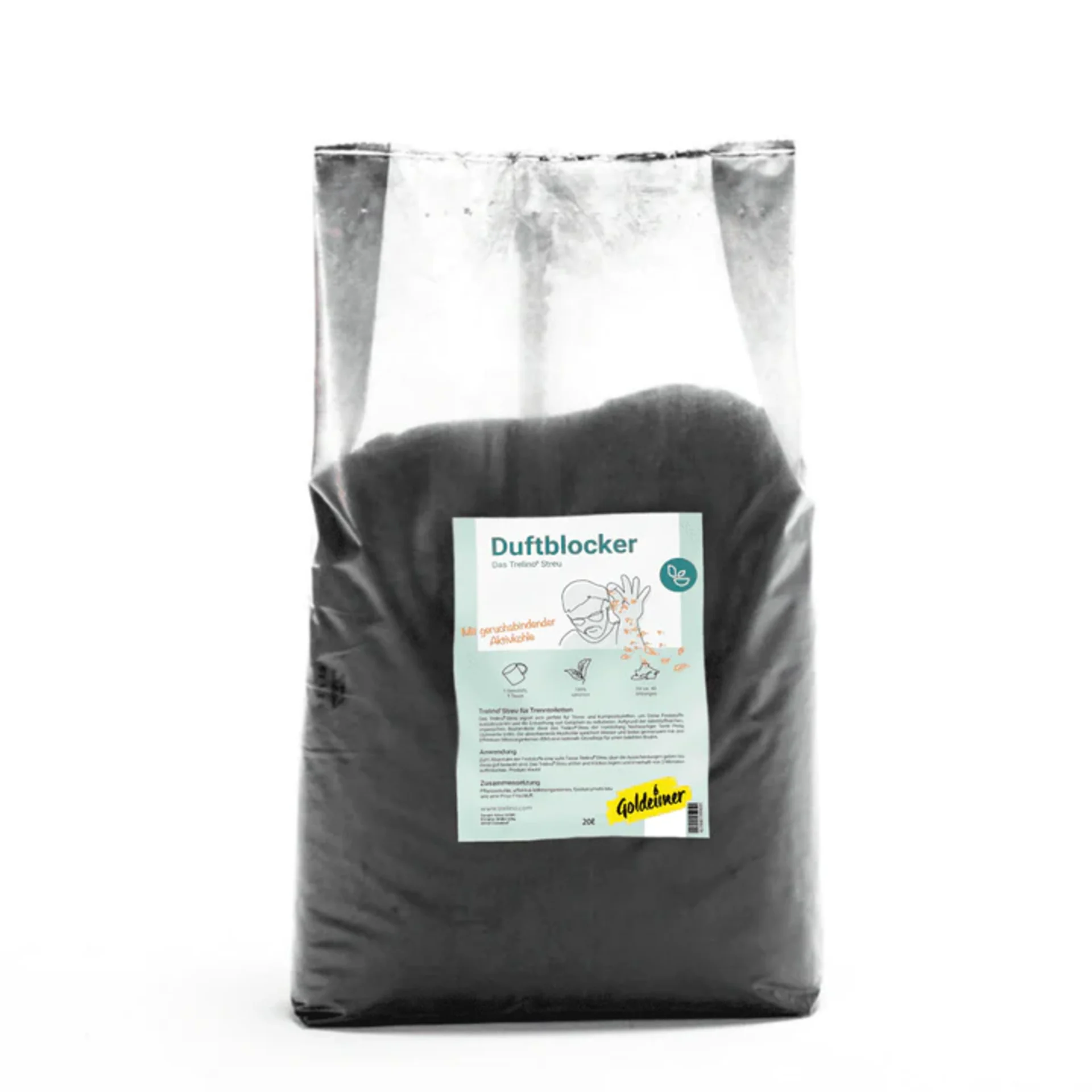 Trelino - 20 l Duftblocker zum Abstreuen deiner Feststoffe