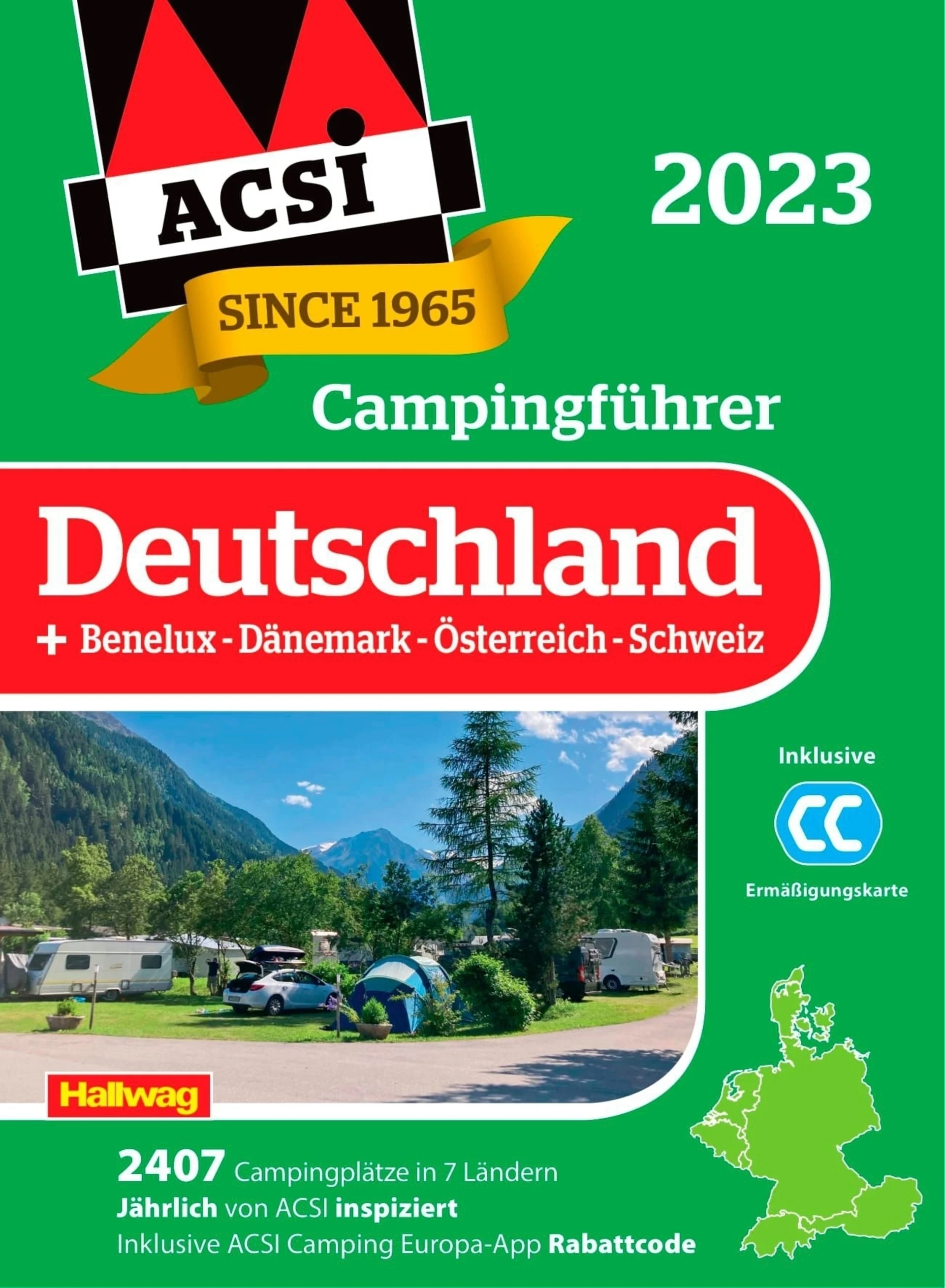 ACSI Campingführer Deutschland 2023 inkl. CampingC