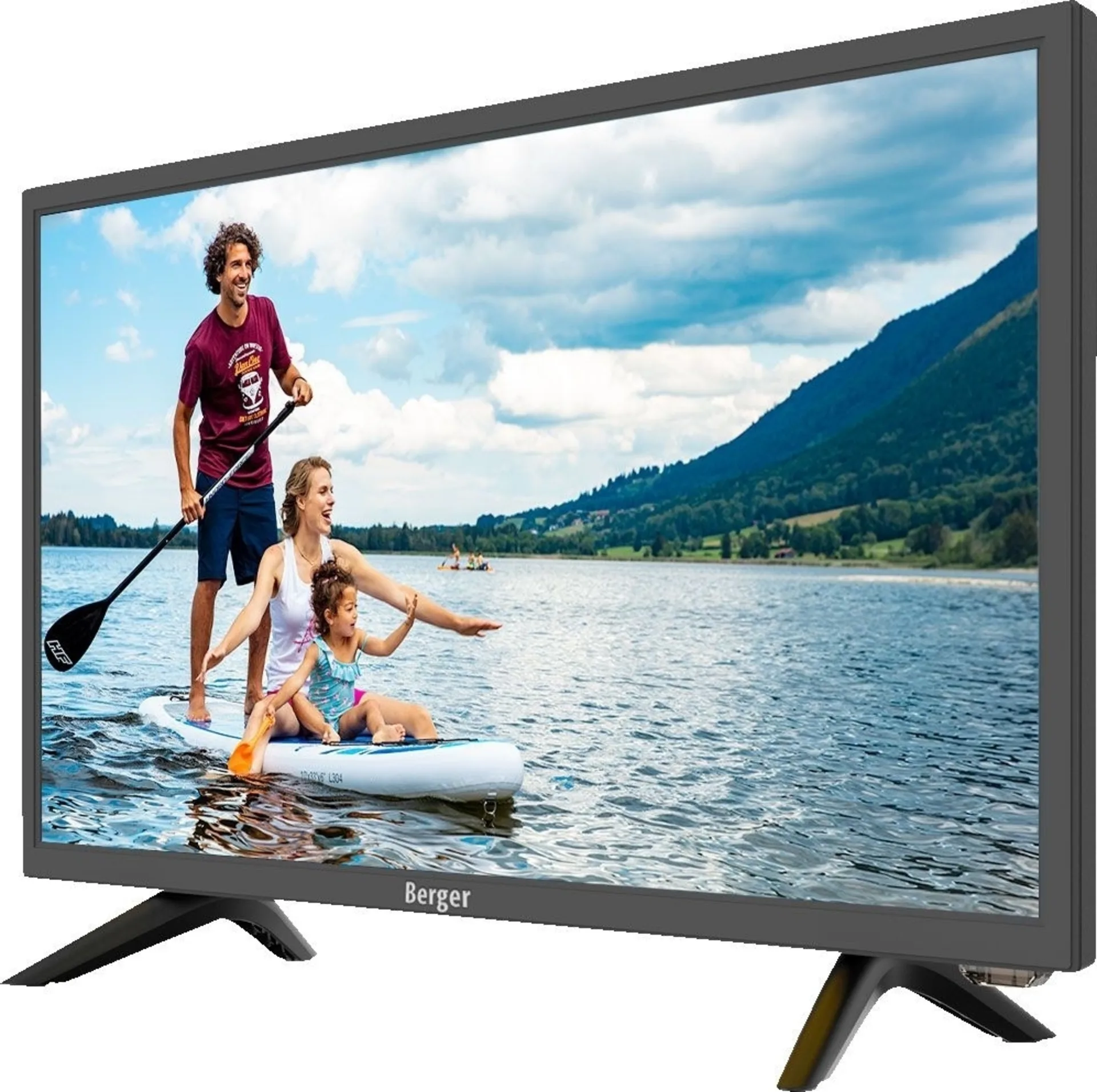 Berger Camping TV LED Fernseher mit Bluetooth 32 Zoll