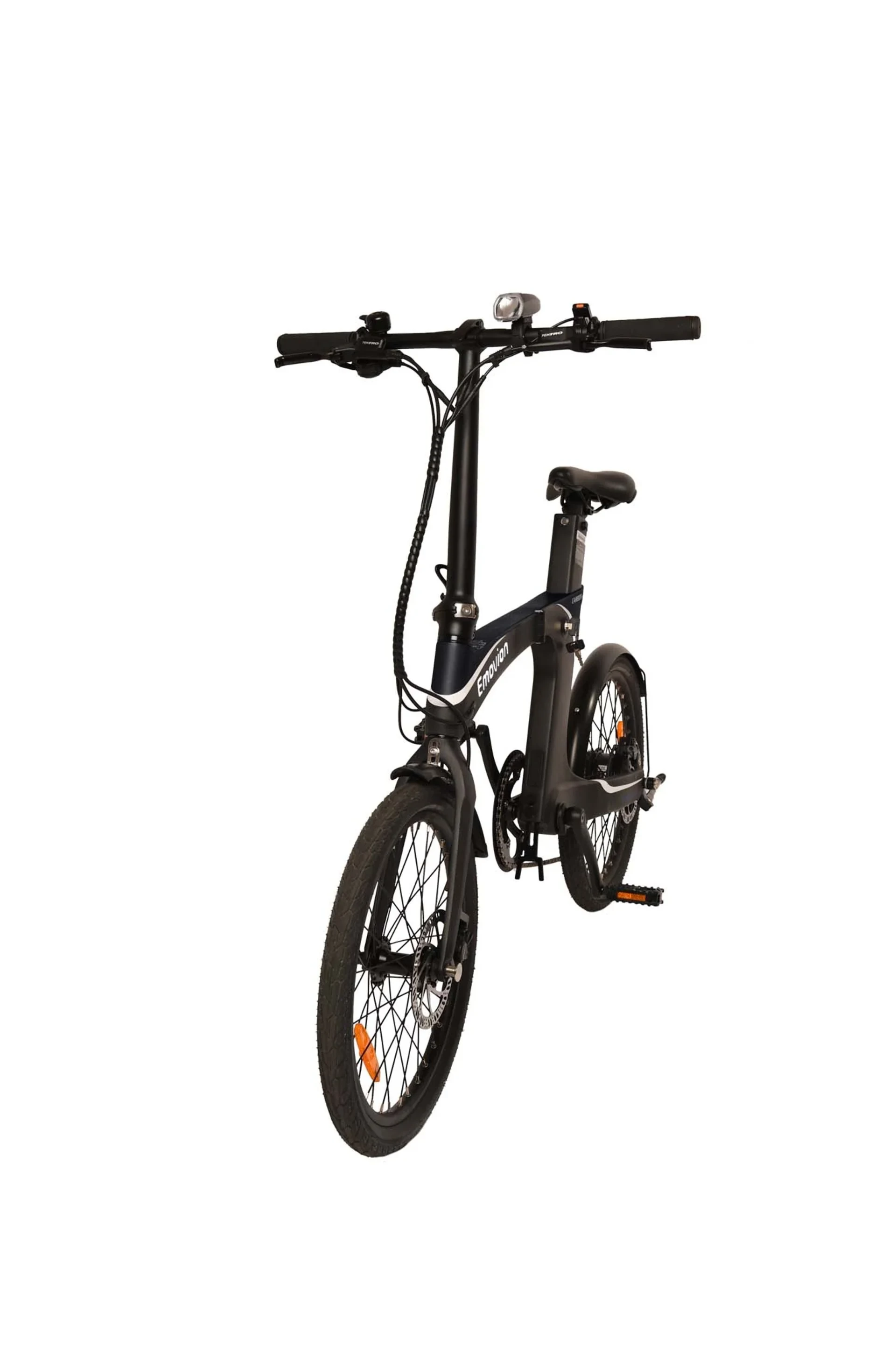 Emovion Lifty - vélo électrique pliable en carbone noir