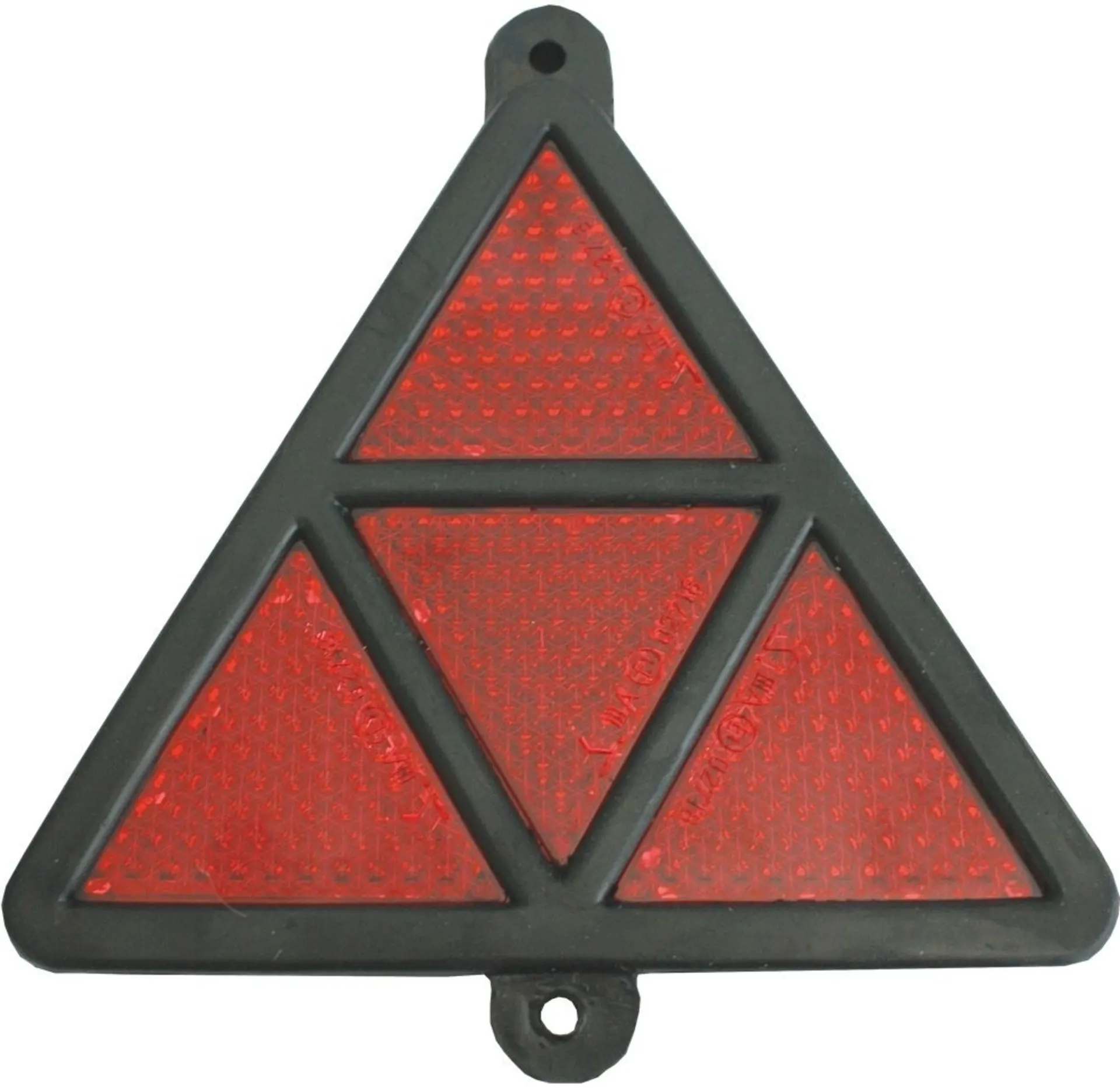 WEGU Catadioptre triangulaire en caoutchouc