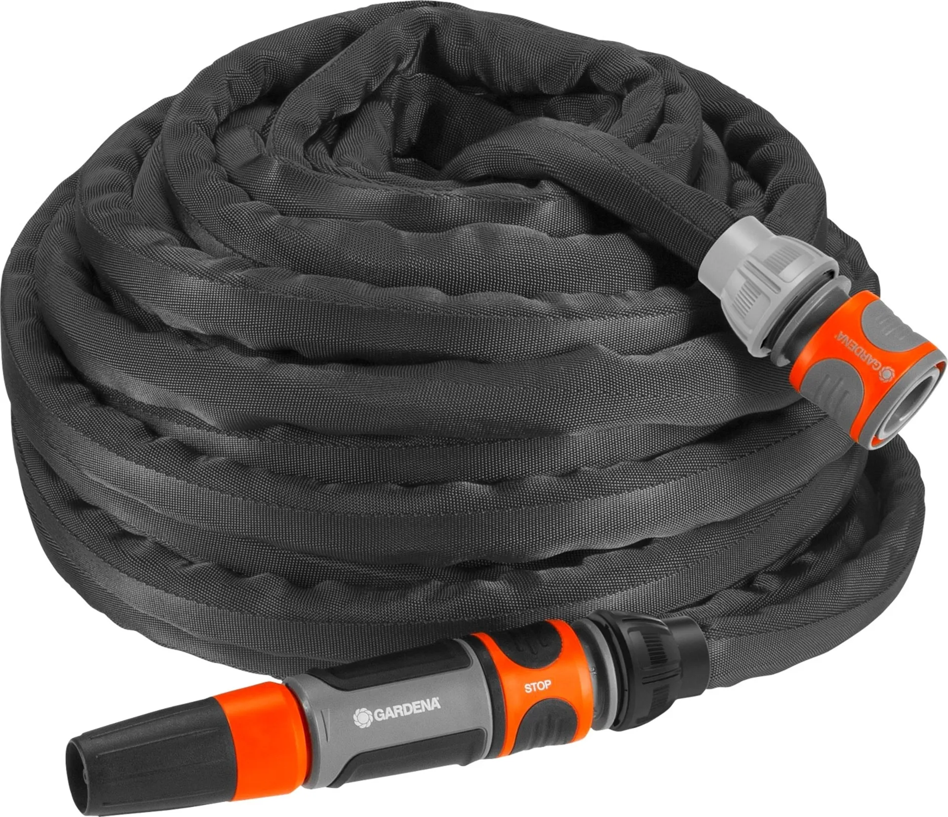 Gardena Liano Textilschlauch mit Reinigungsspritze 15 m