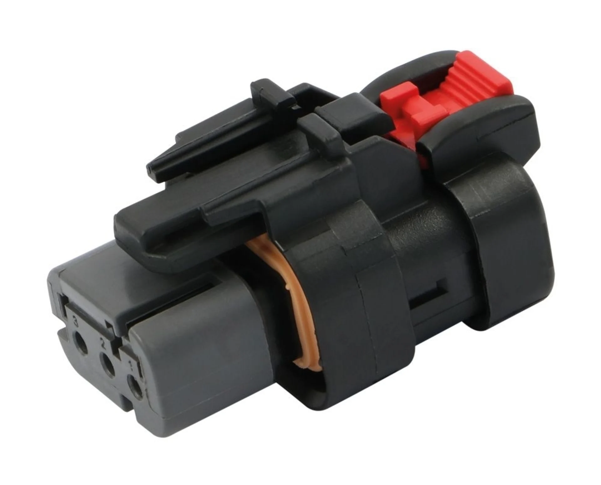 AMPSeal 16 - Boîtier femelle 3 pôles Key B gris