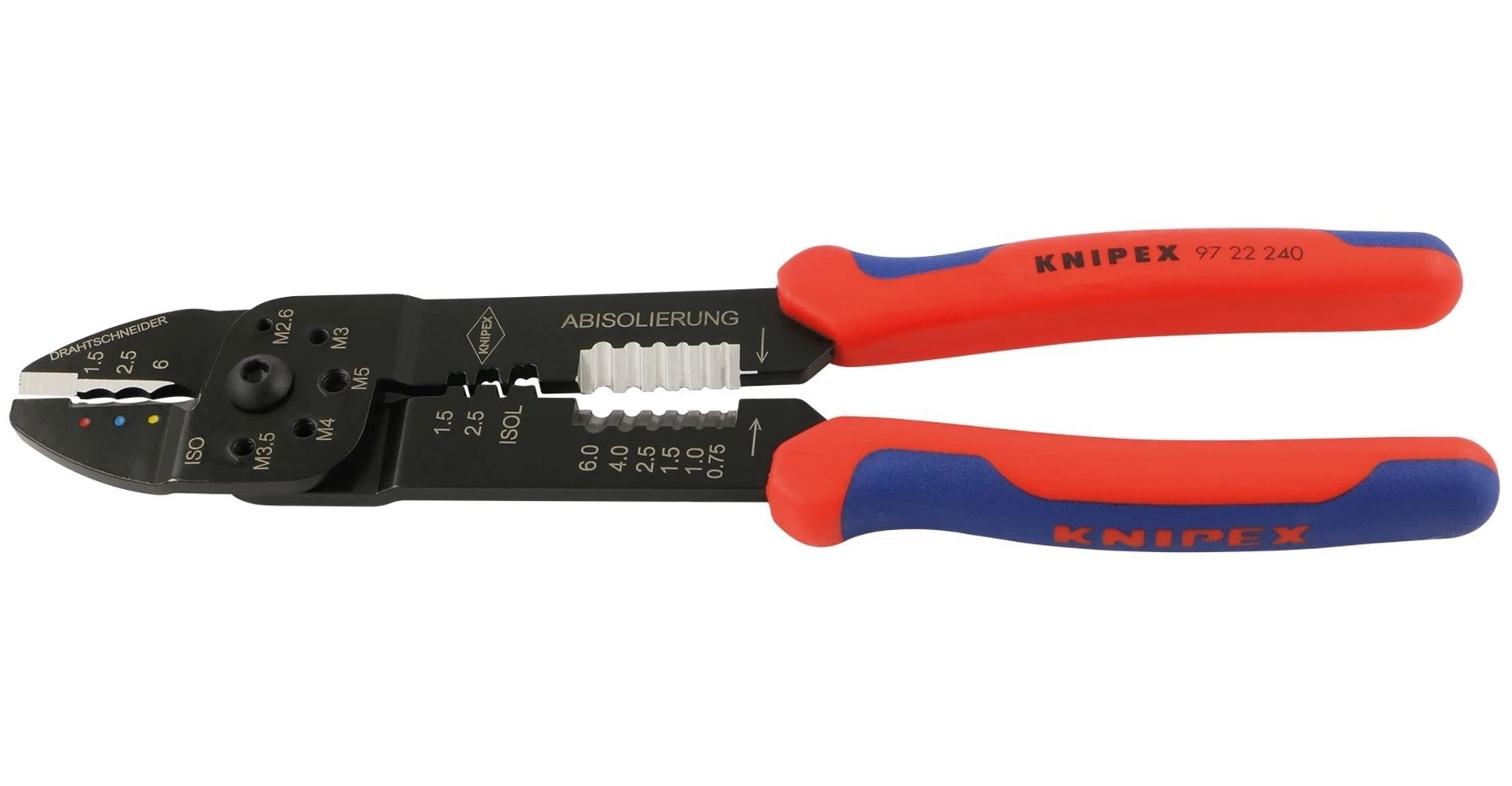 Knipex Kabelschuhzange für isolierte Kabelschuhe